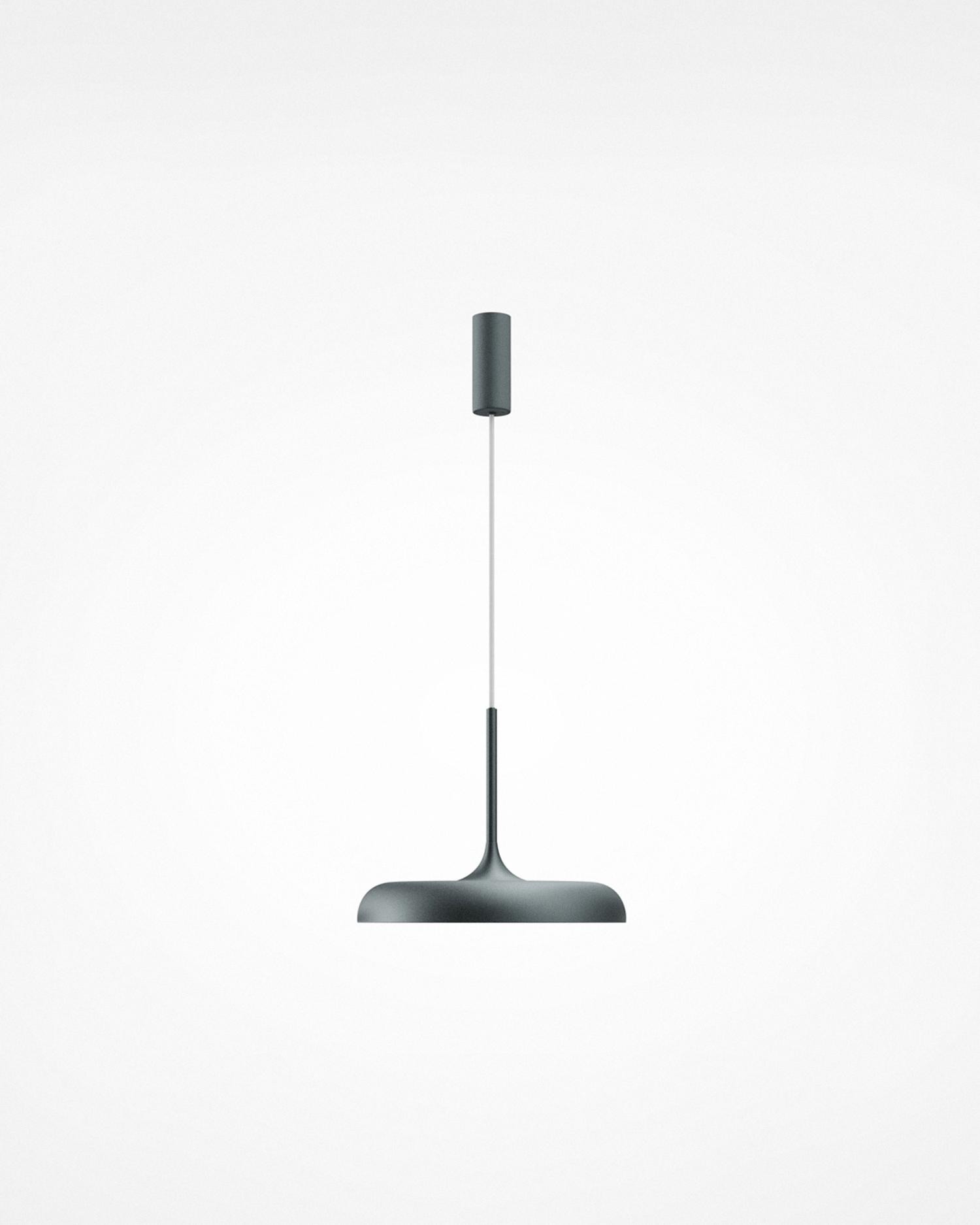 Lampada a sospensione Gerhard, grigia