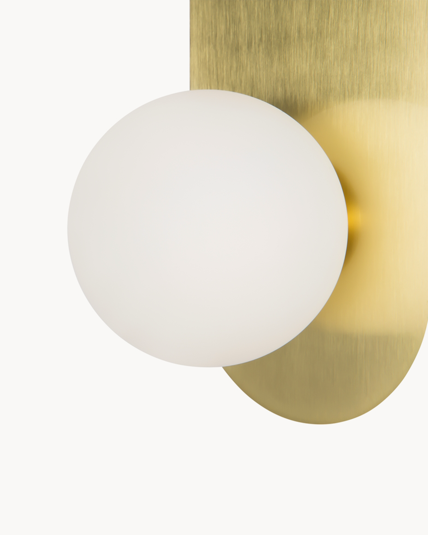 Lampada da parete Bao, oro