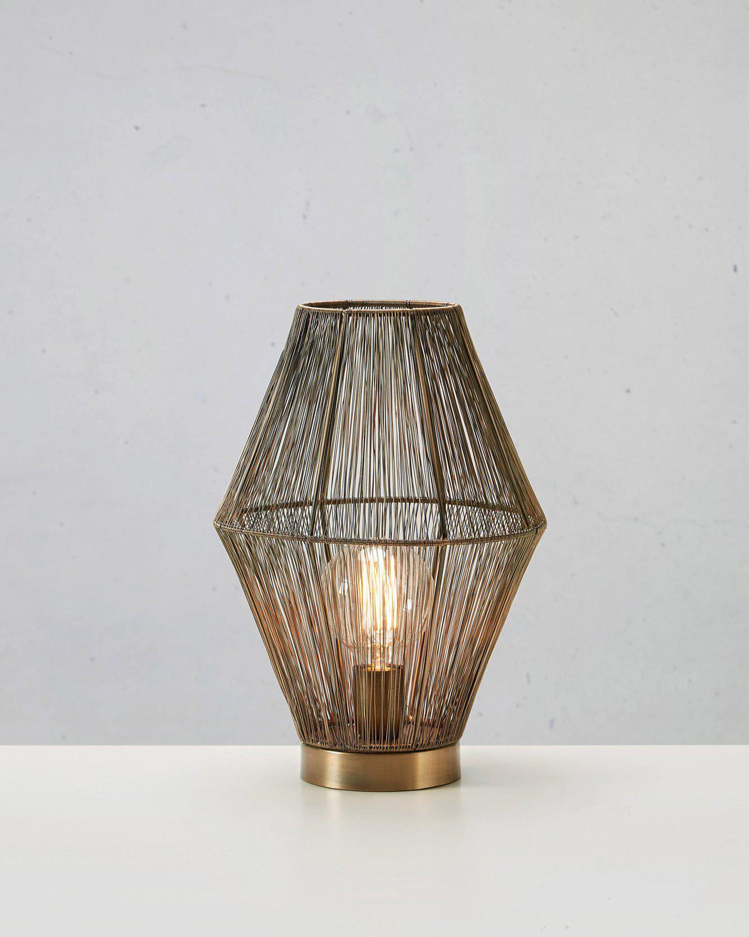 Lampada da tavolo Mokka, bronzo