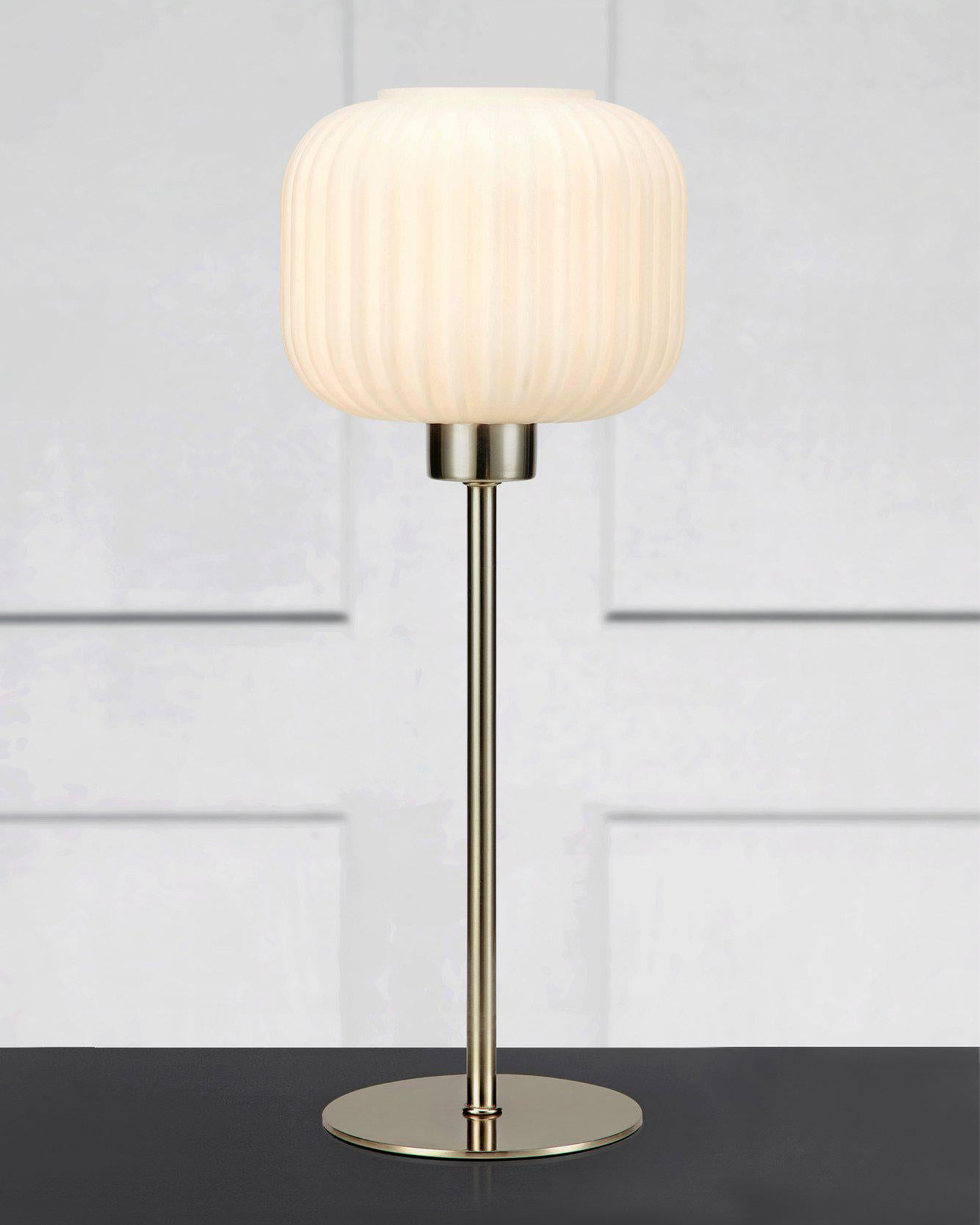 Lampada da tavolo Sober piccola, argento