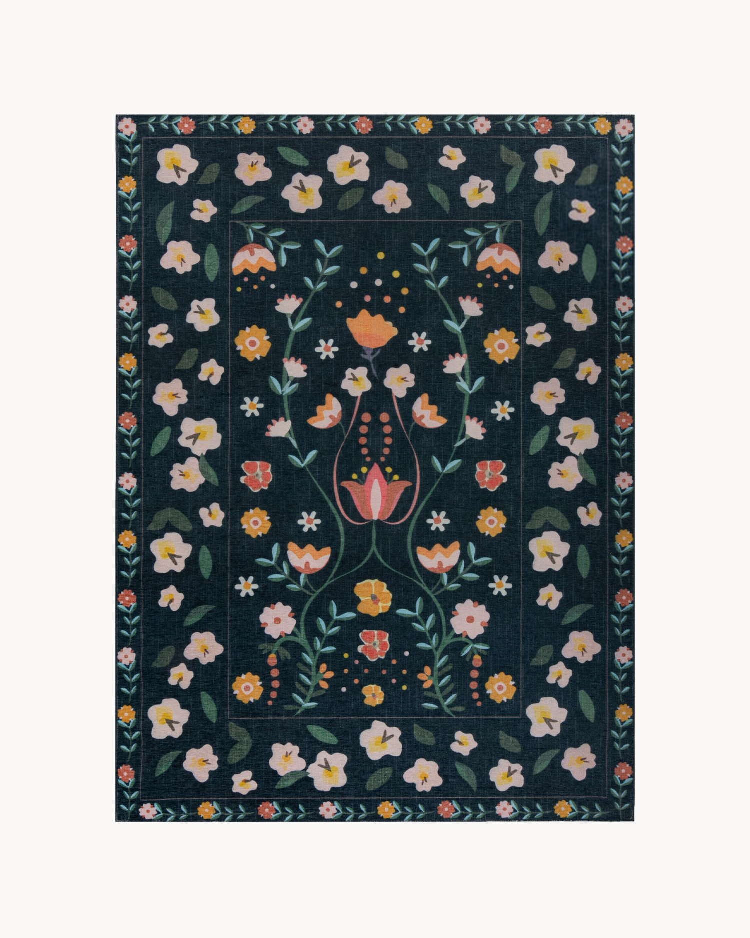 Tappeto lavabile Nordic Floral