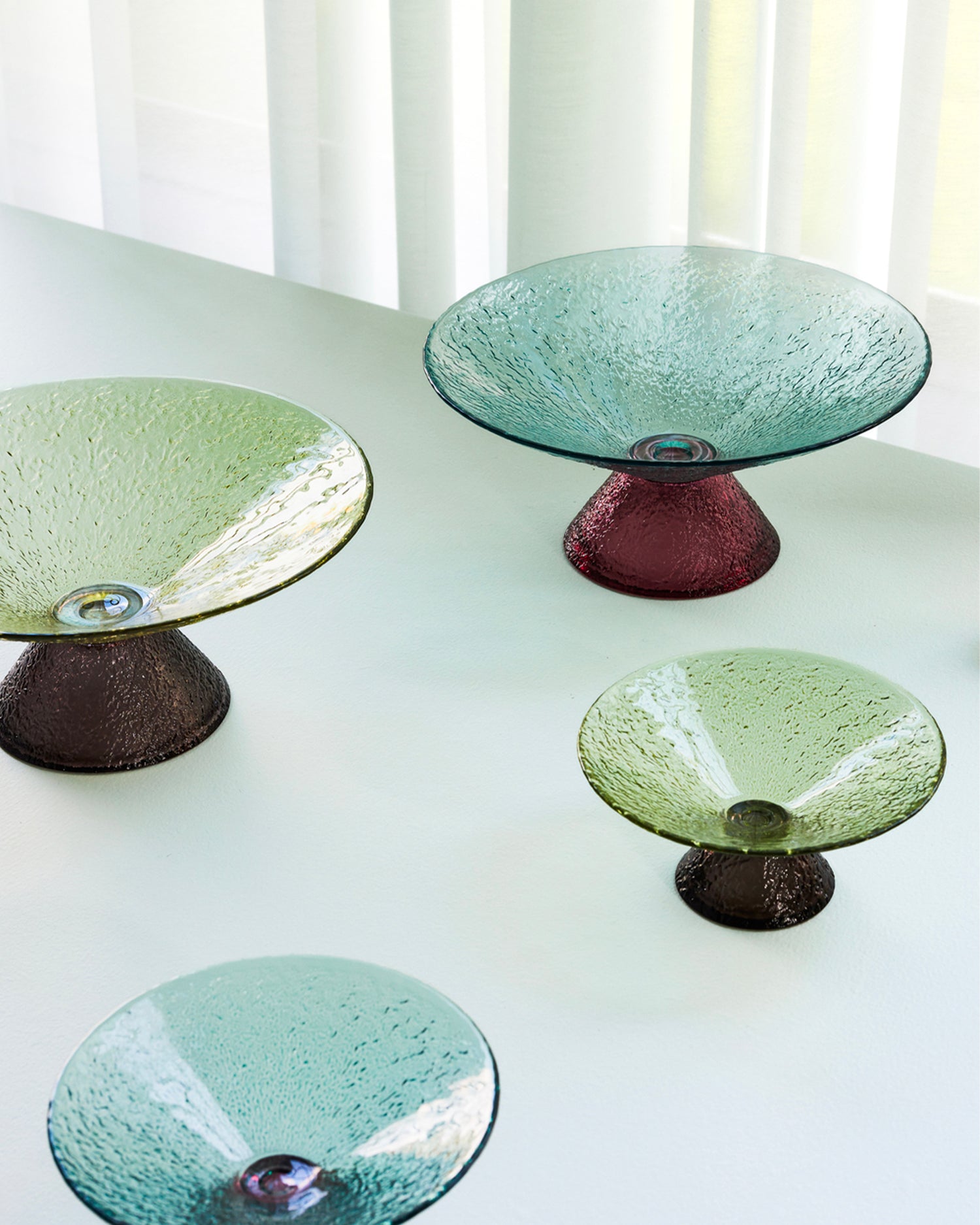 Bowl in vetro realizzata a mano Bonbon