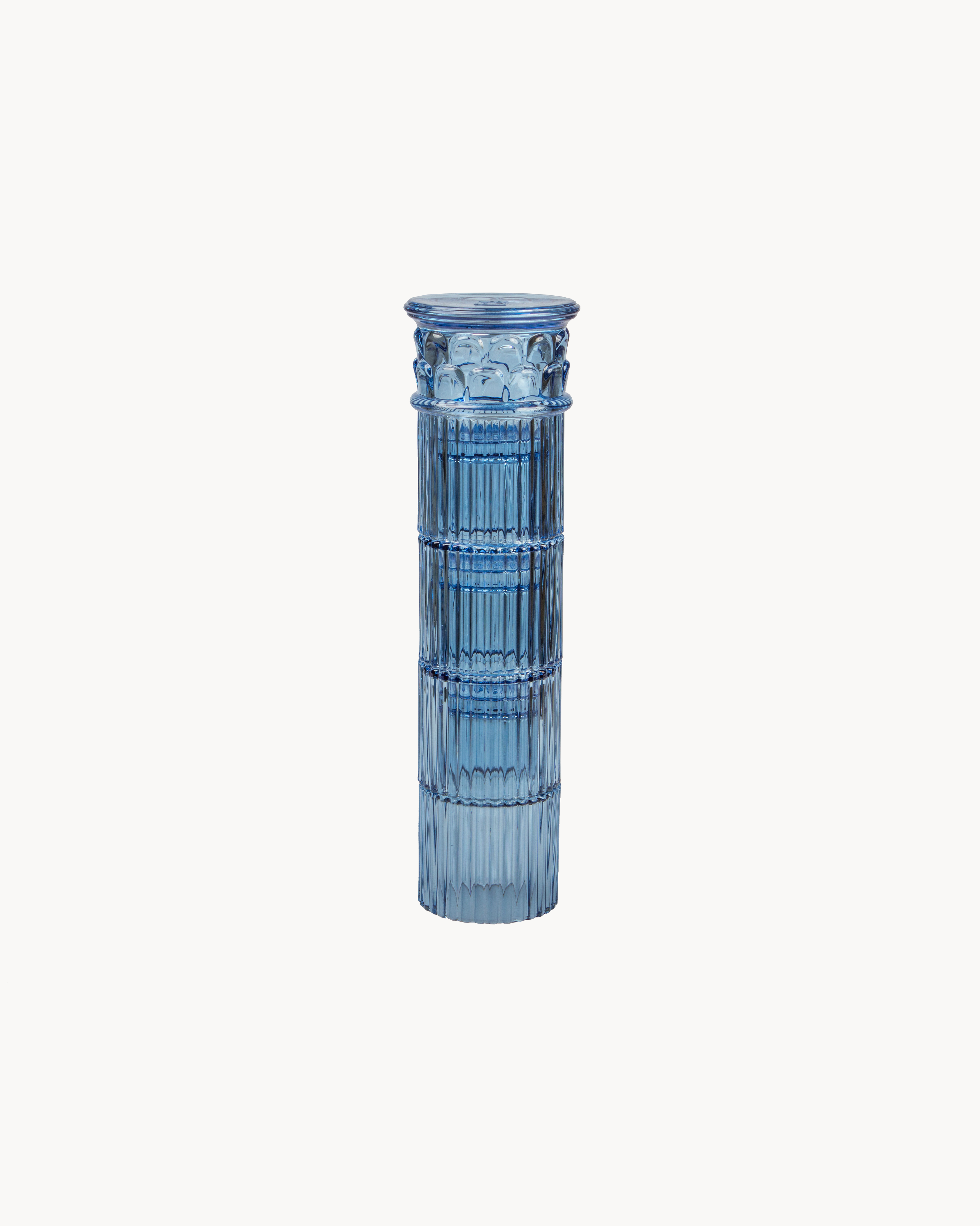 Bicchieri Athena in vetro, blu