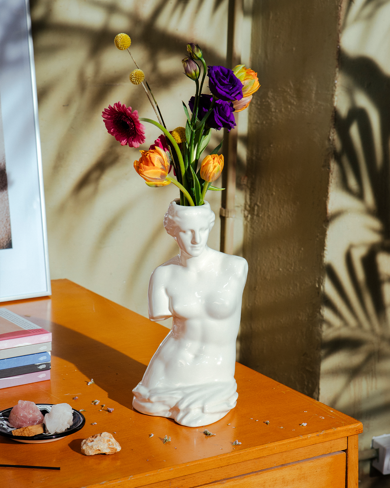 Vaso Venus, bianco