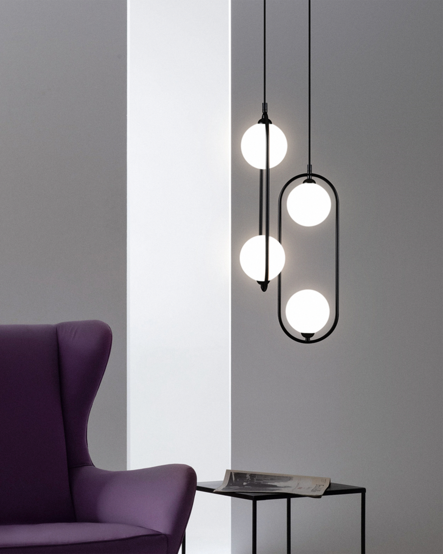 Lampada a sospensione Ring