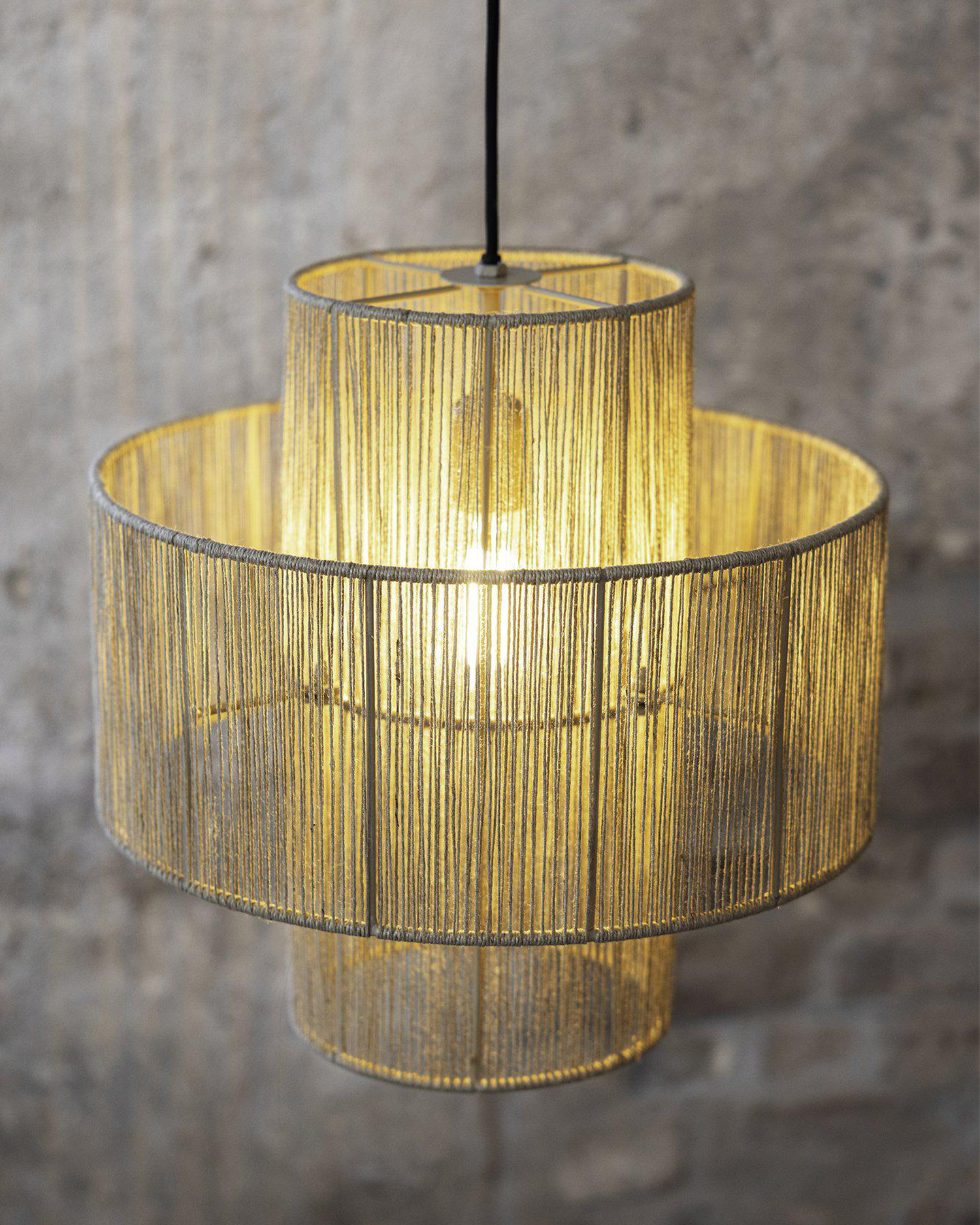 Lampada a sospensione Soga, naturale