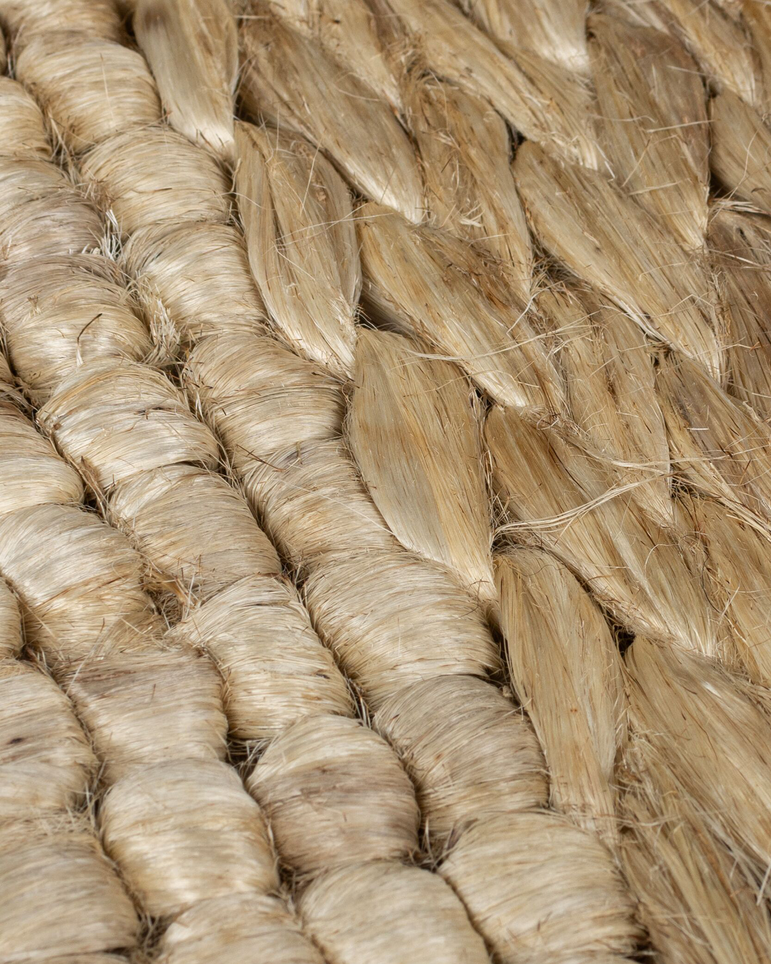 Tappeto a strisce in juta Drew Braid