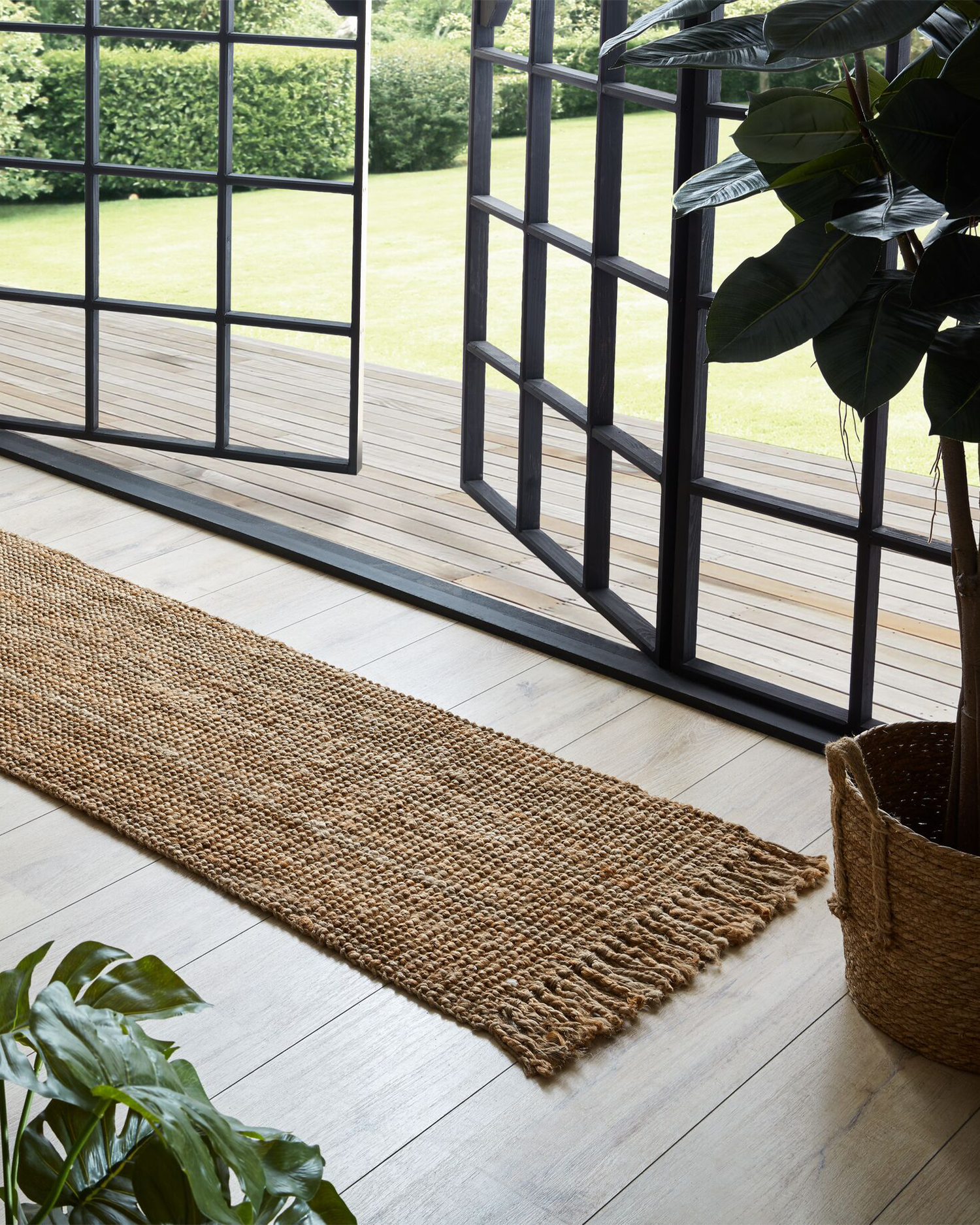 Runner in juta Boucle