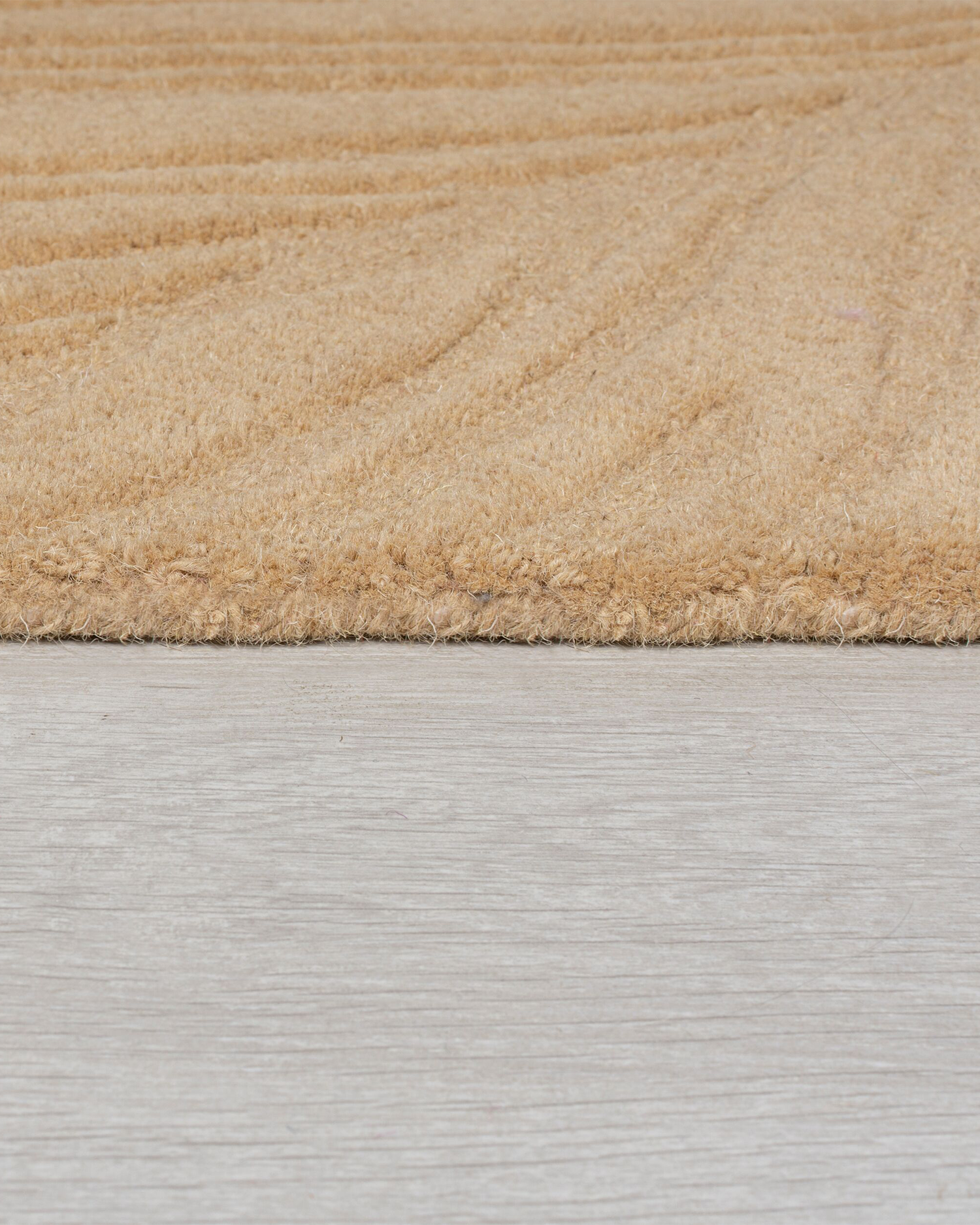 Tappeto in lana Lino Leaf, naturale