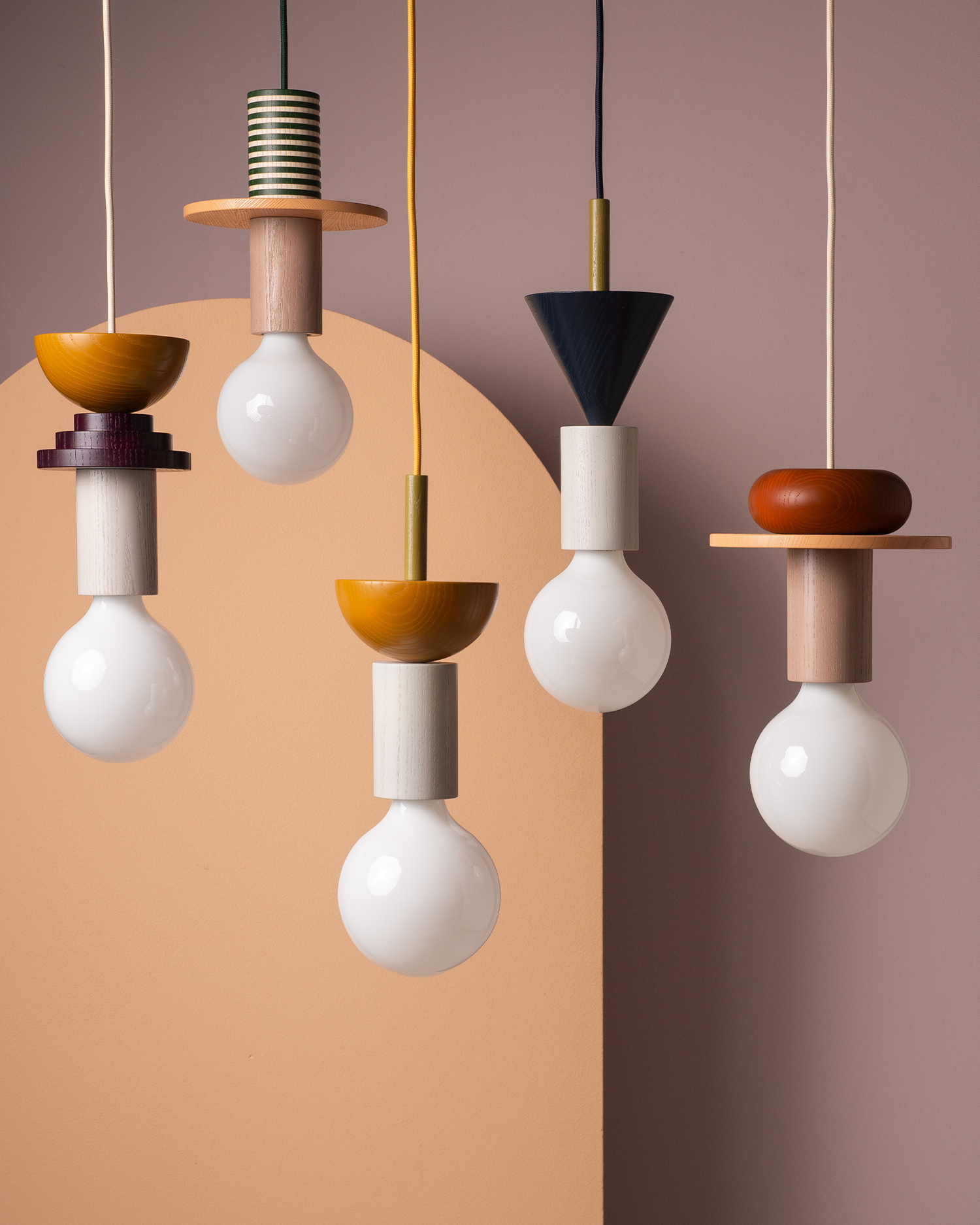 Lampada a sospensione Junit, pan