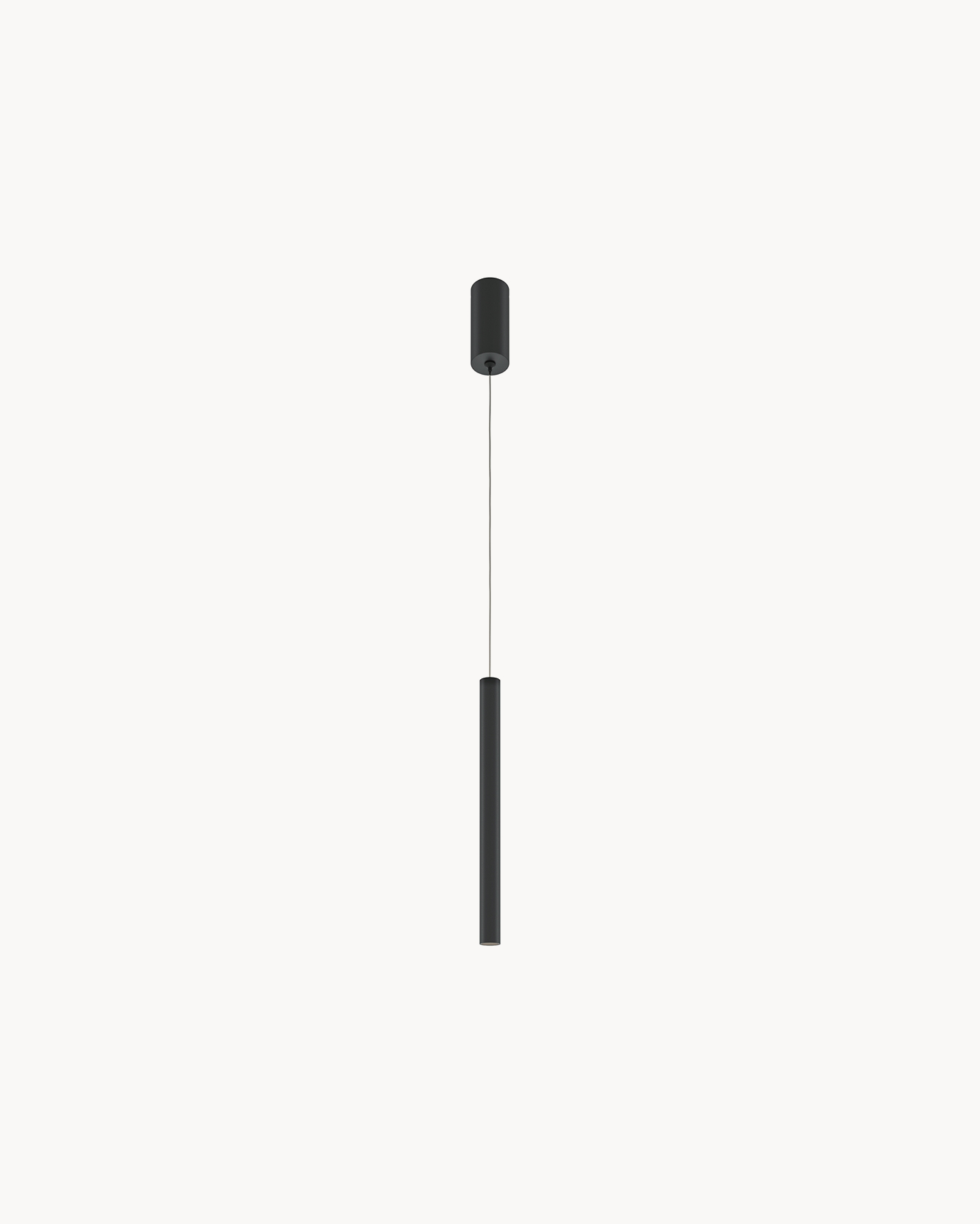 Lampada a sospensione Pro Base, nera