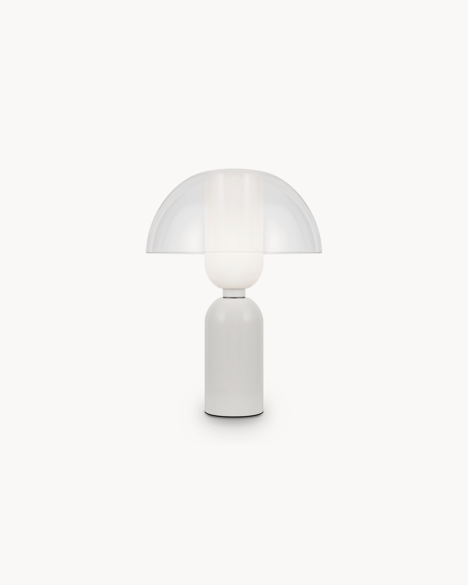 Lampada da tavolo Memory, bianca