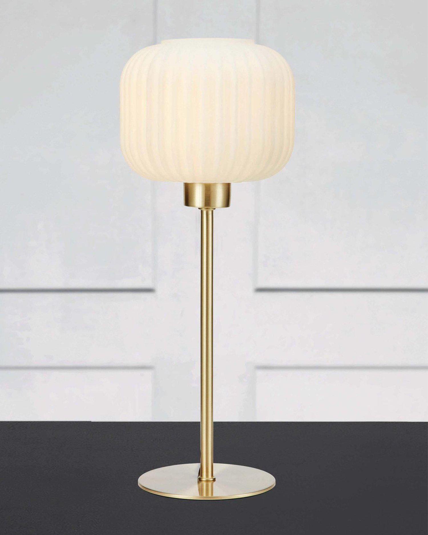 Lampada da tavolo Sober piccola, oro