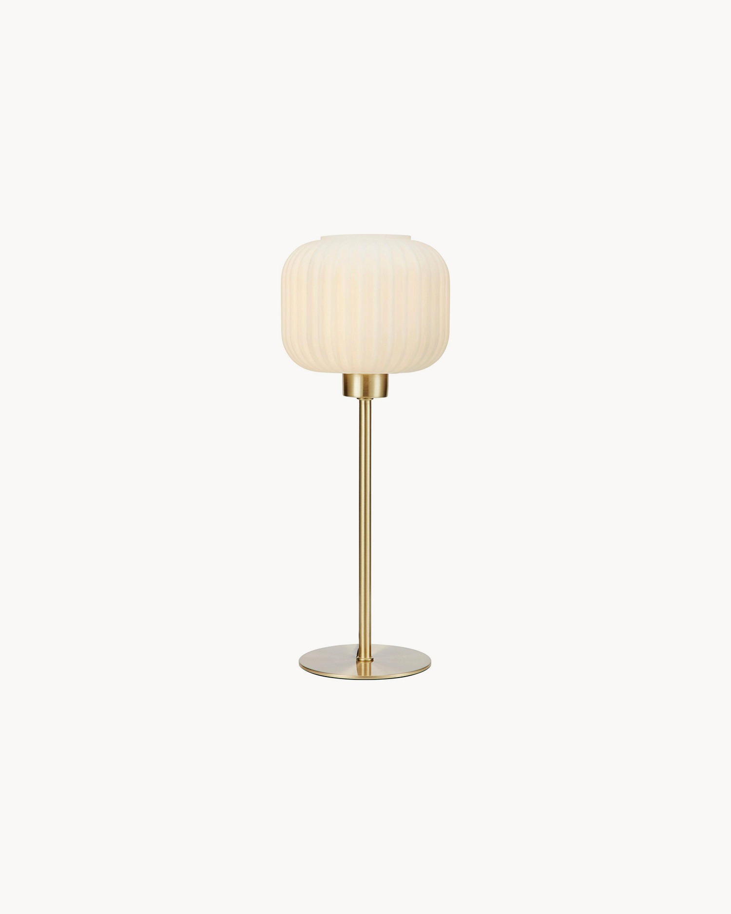 Lampada da tavolo Sober piccola, oro