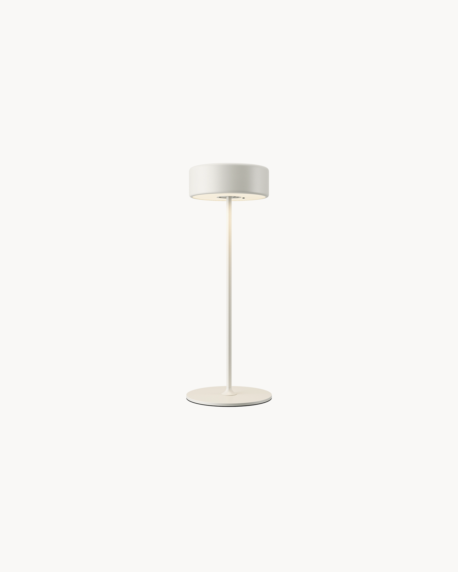 Lampada portatile AI Collaboration slim, bianca