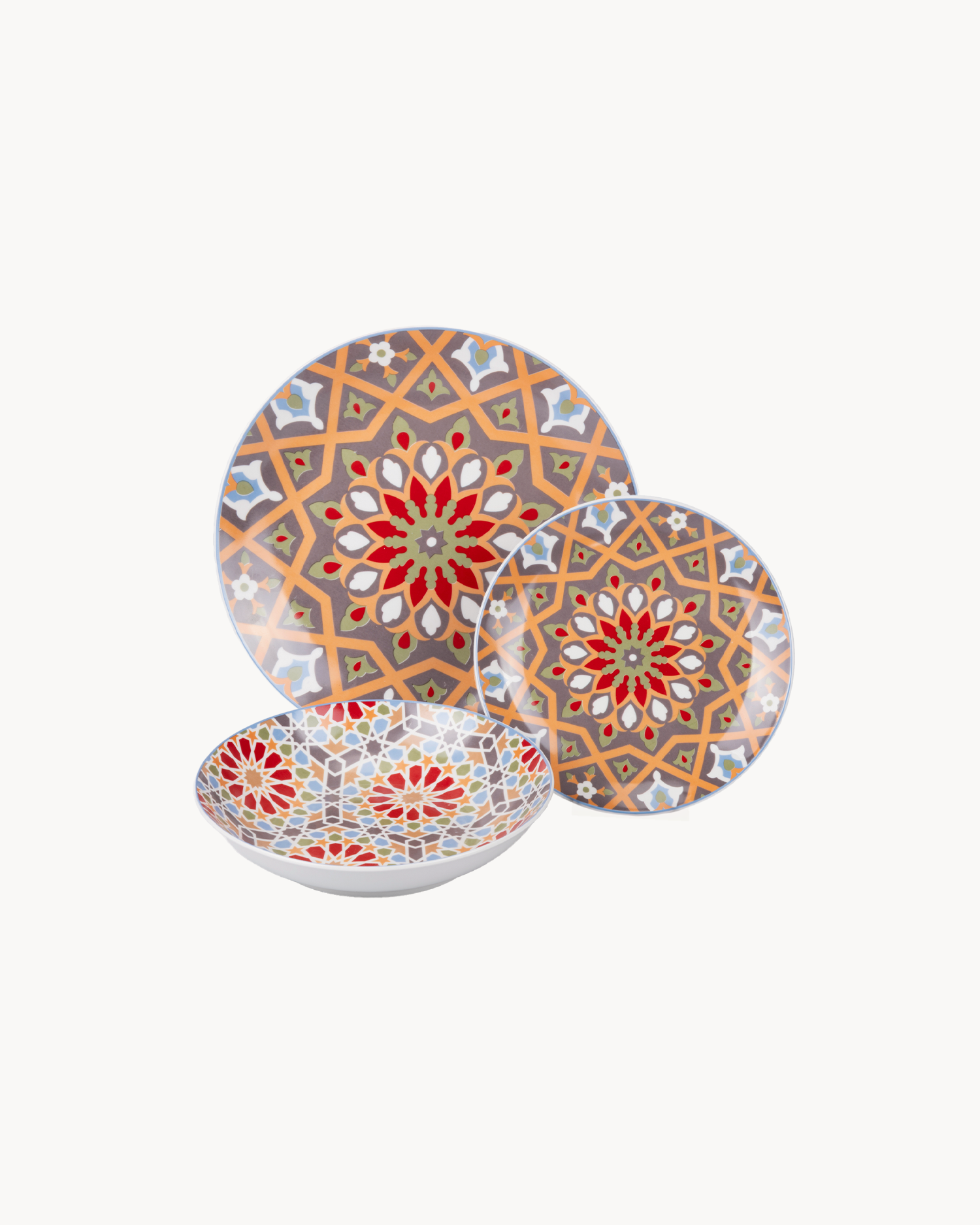 Servizio piatti in porcellana Casablanca, 6 persone