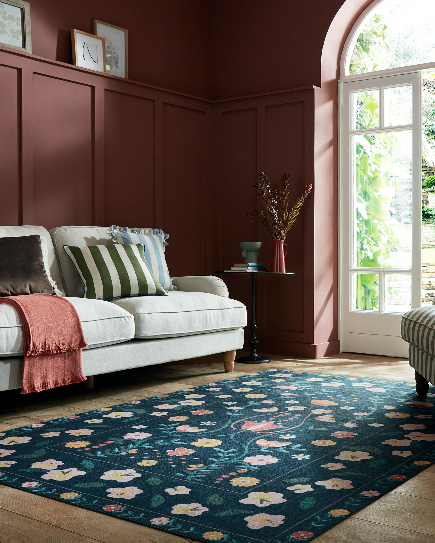 Tappeto lavabile Nordic Floral