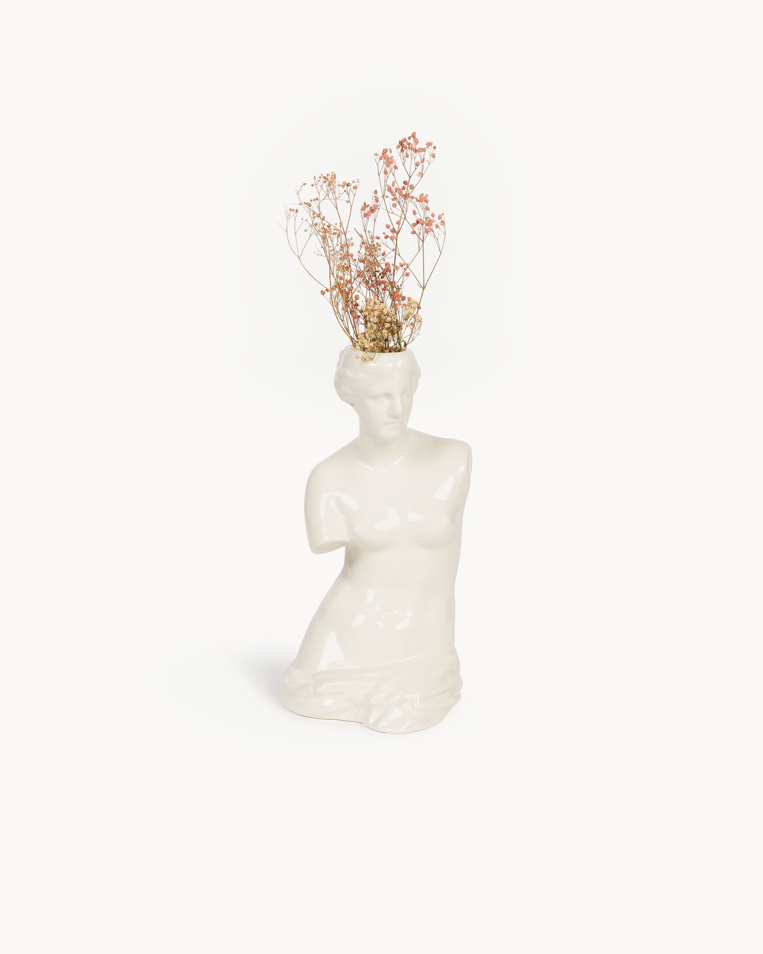 Vaso Venus, bianco