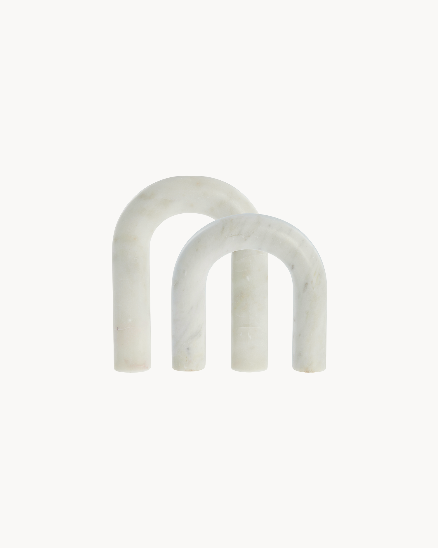 Decorazione in marmo Ellia, bianco