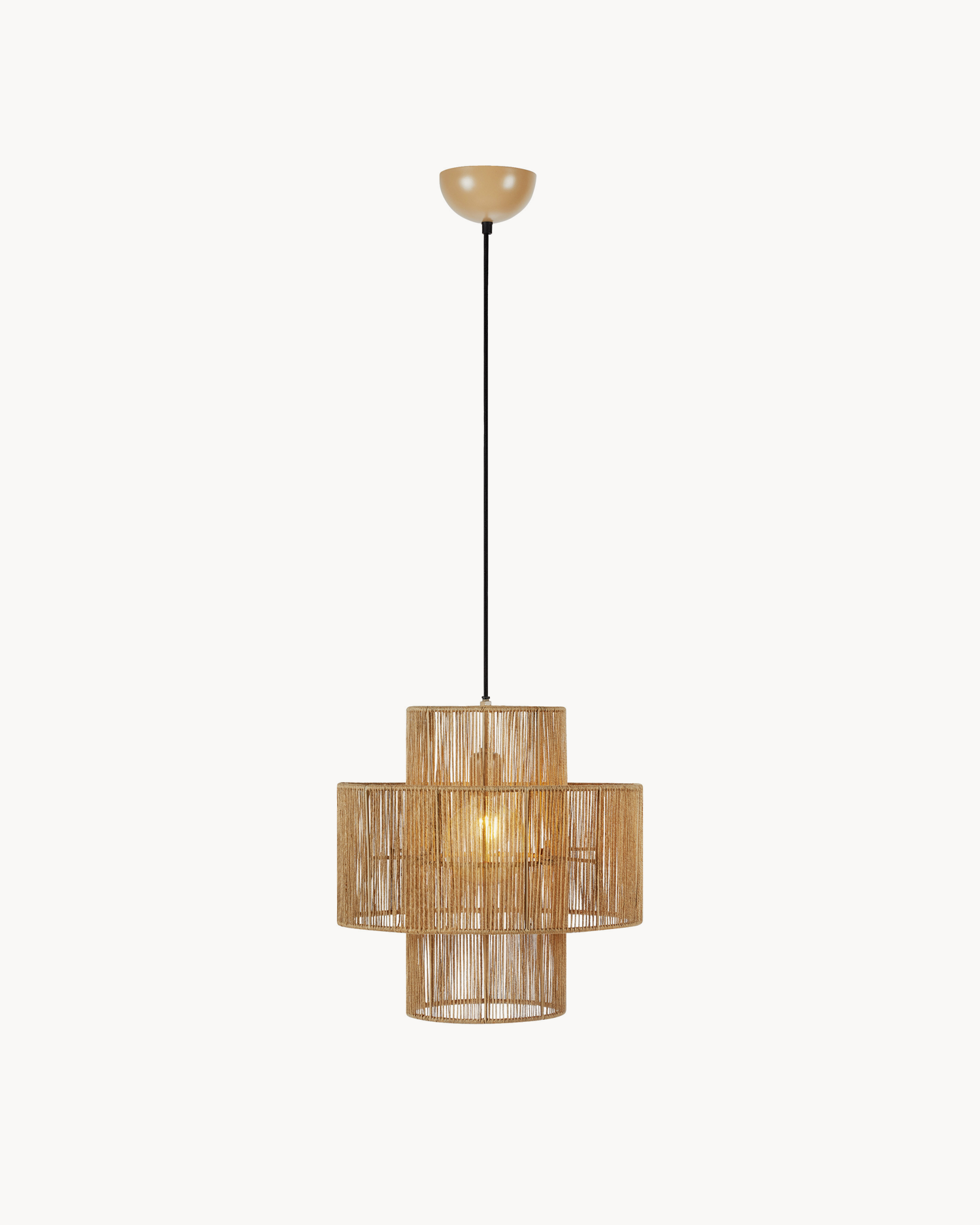 Lampada a sospensione Soga, naturale