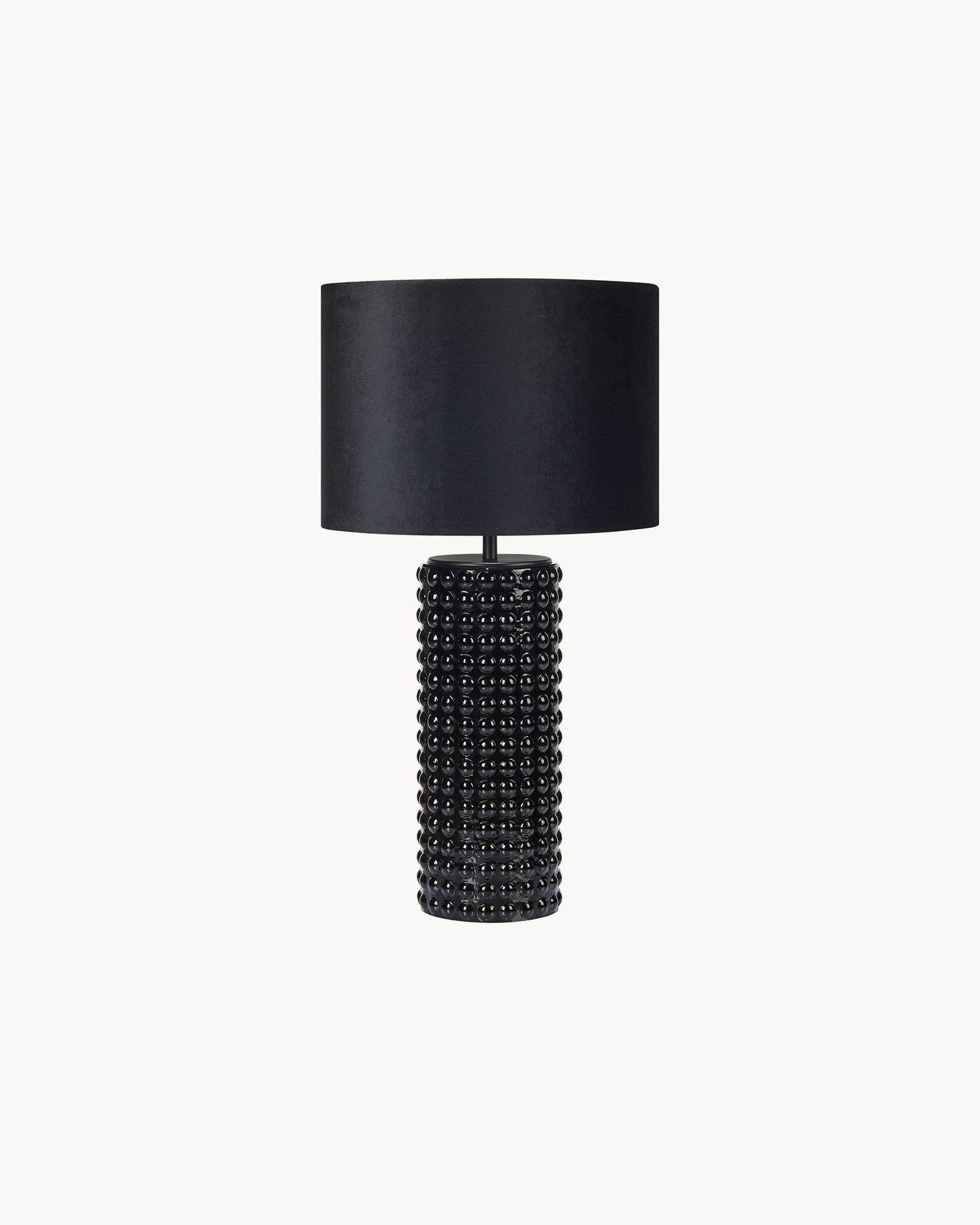 Lampada da tavolo Proud, nera