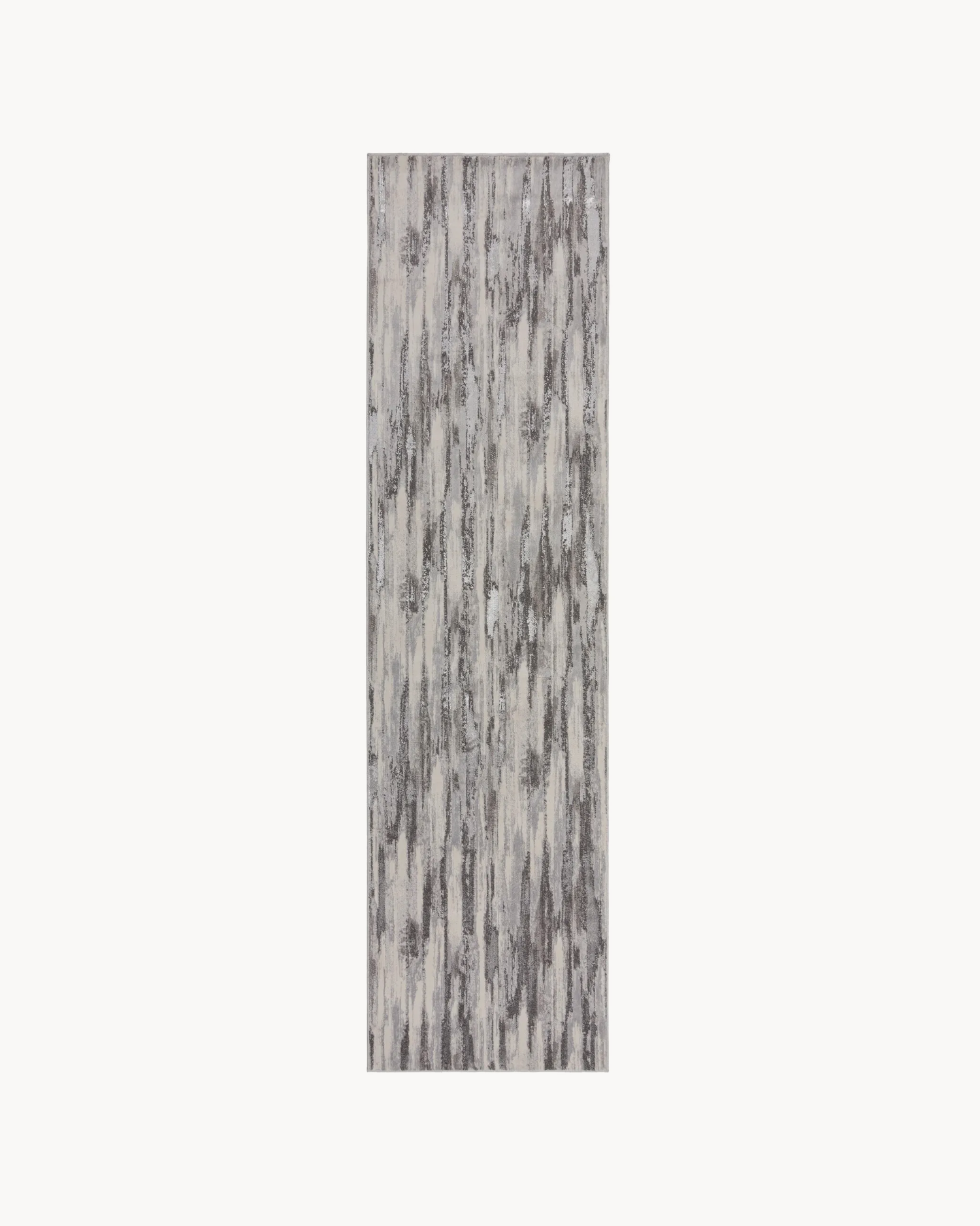 Runner Gleam Abstract Luxe, argento