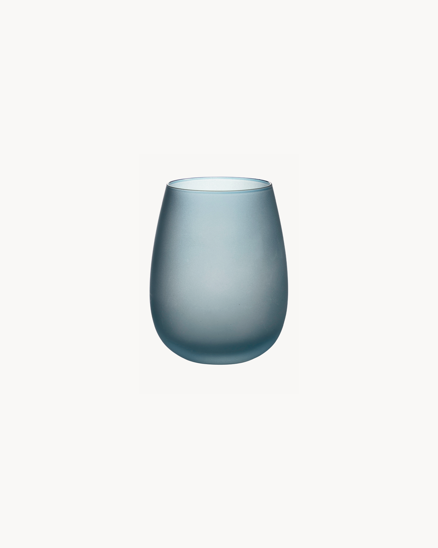 Bicchieri acqua in vetro Happy Hour, ocean