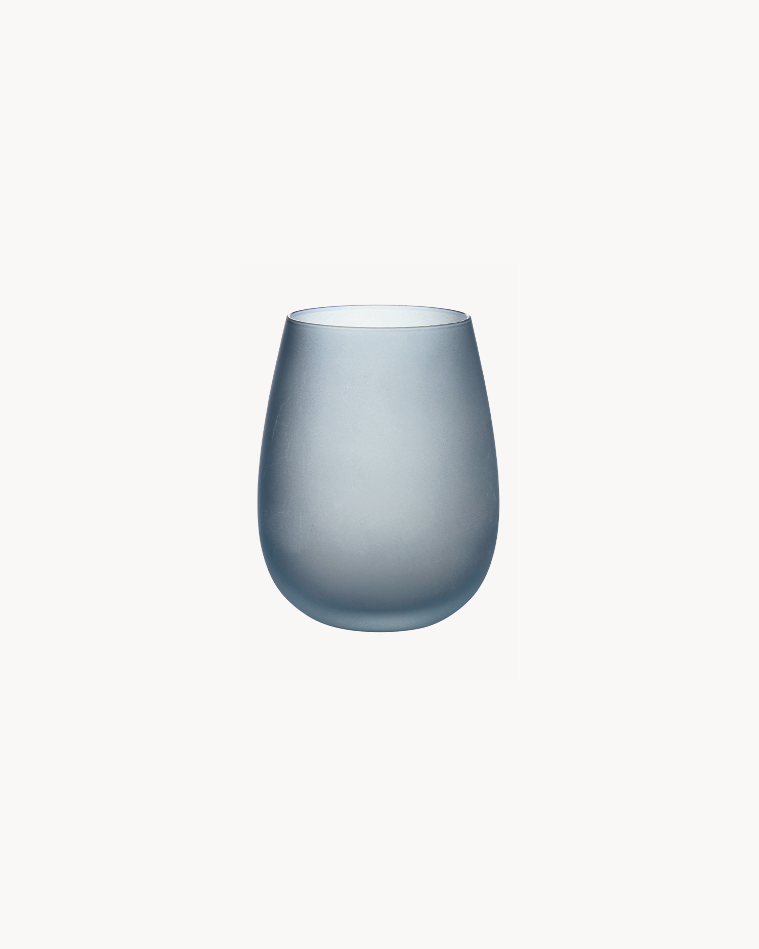 Bicchieri acqua in vetro Happy Hour, ocean