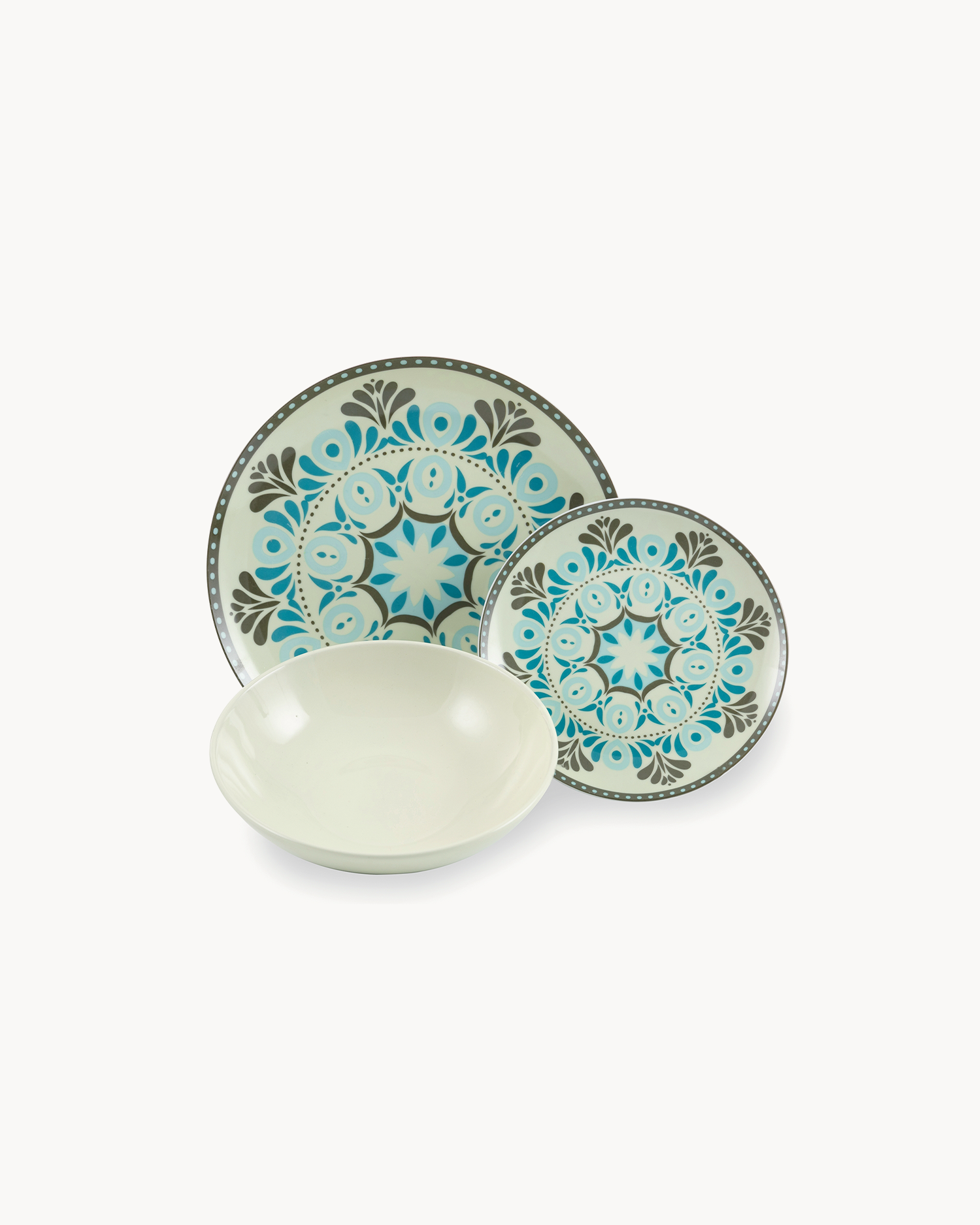 Servizio piatti in porcellana Cala Jondal, 6 persone