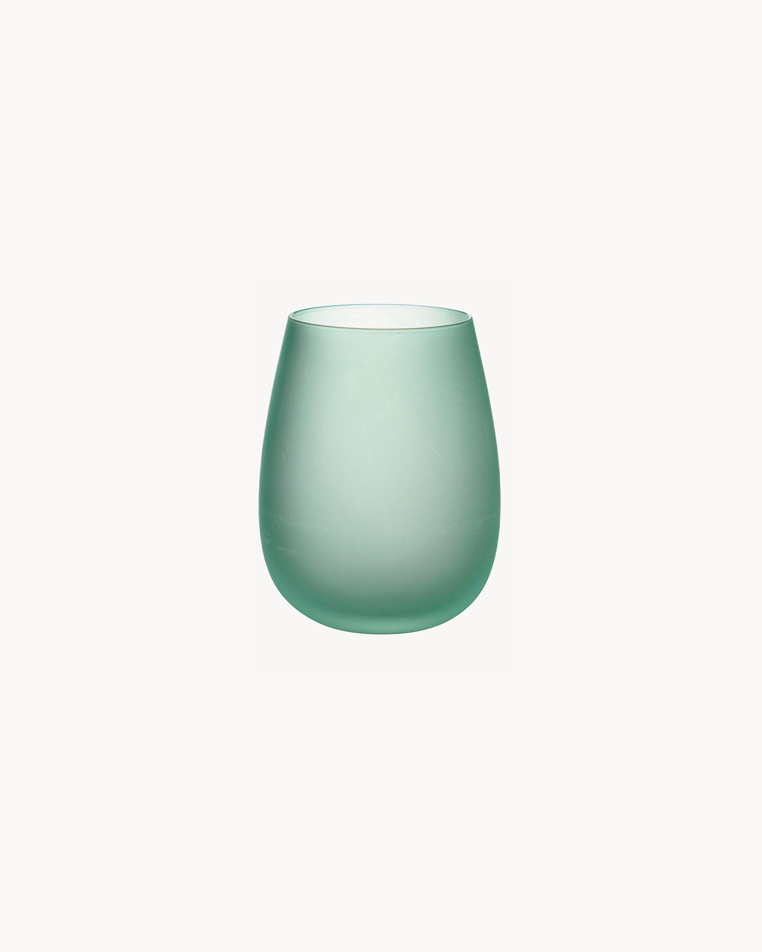 Bicchieri acqua in vetro Happy Hour, ocean