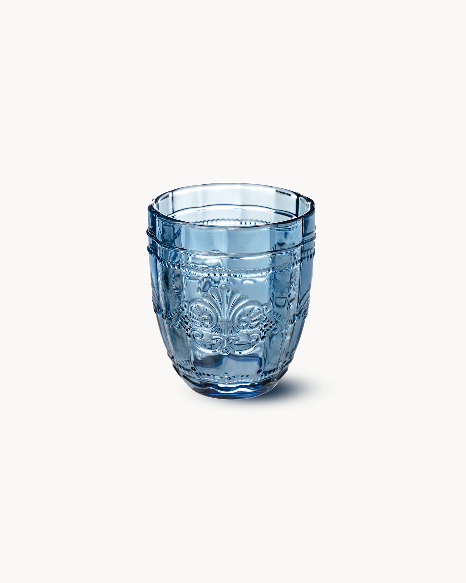 Bicchieri acqua in vetro con decoro Syrah, ocean