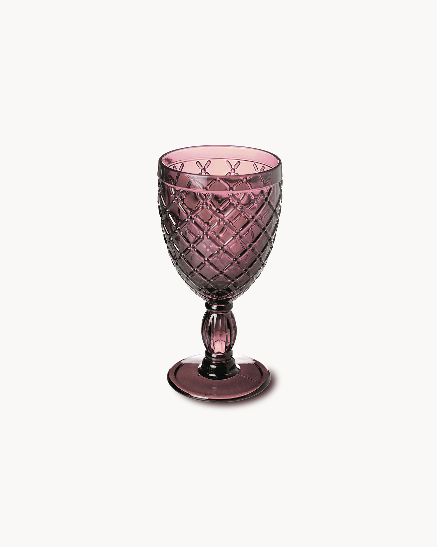 Calici in vetro Castle, terre preziose