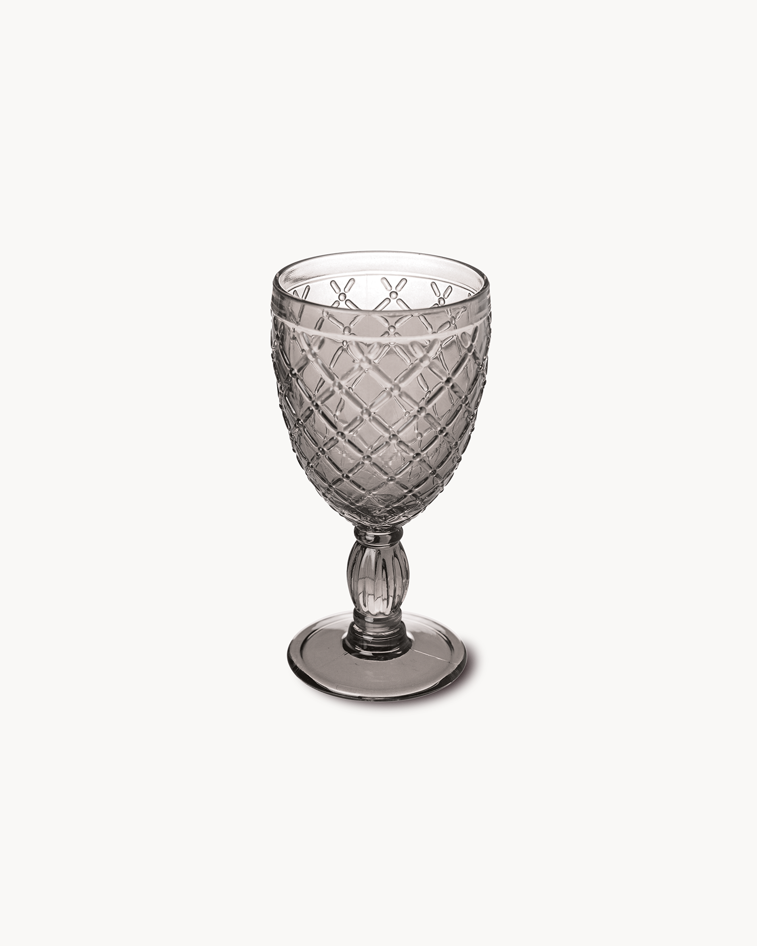 Calici in vetro Castle, terre preziose