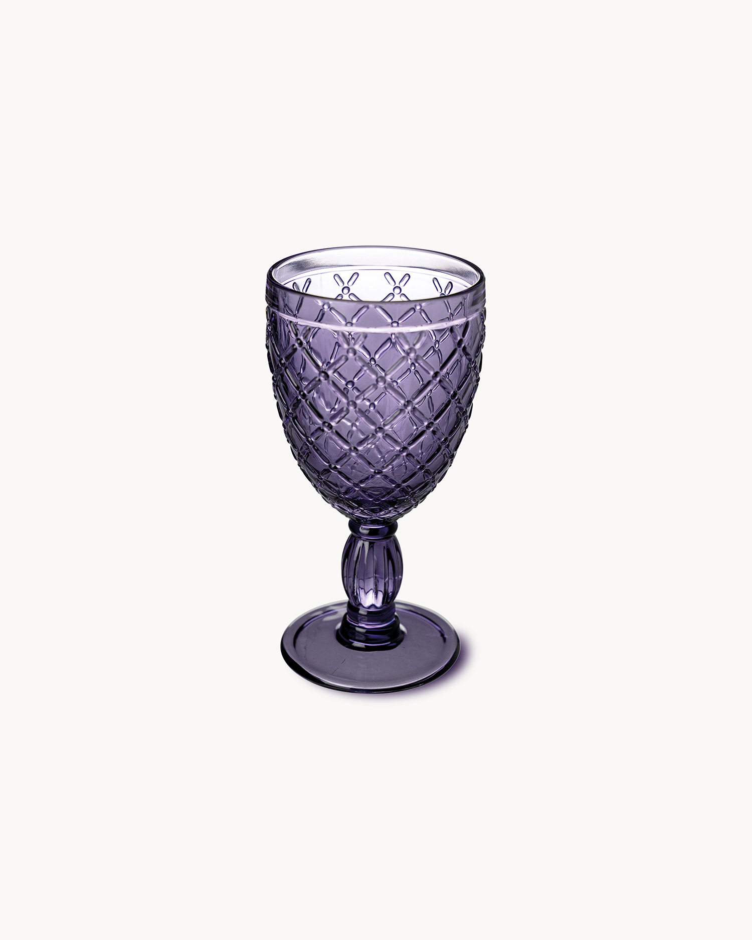 Calici in vetro Castle, terre preziose