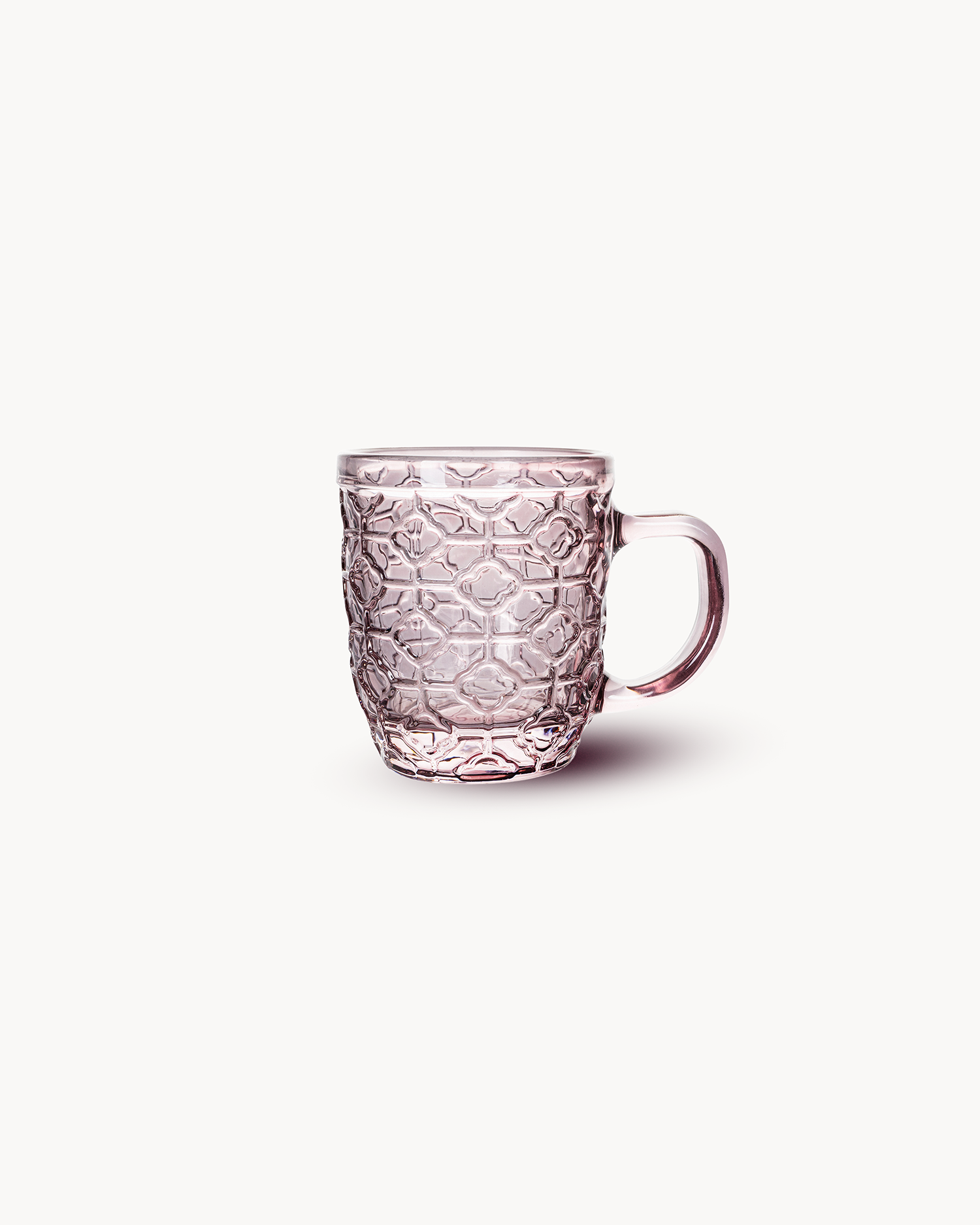 Set tazzine in vetro colorato Geometrie