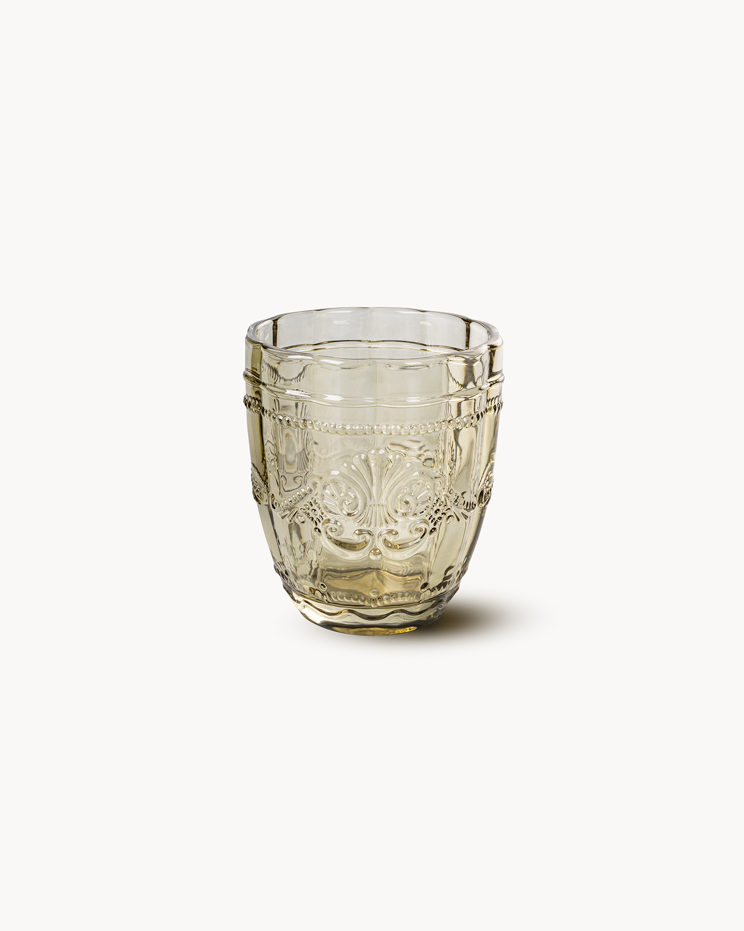Bicchieri acqua in vetro con decoro Syrah, stones