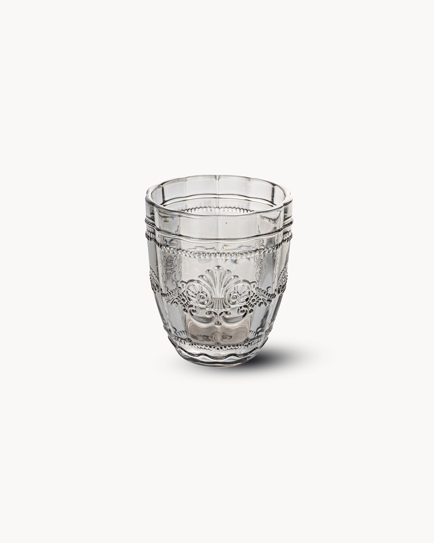 Bicchieri acqua in vetro con decoro Syrah, stones