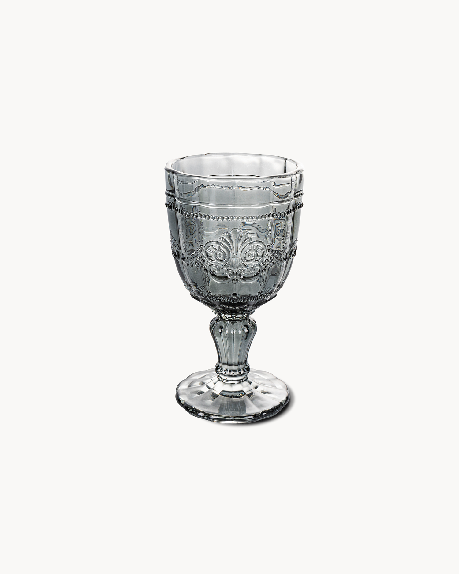 Calici in vetro trasparente con decoro Syrah, Stones