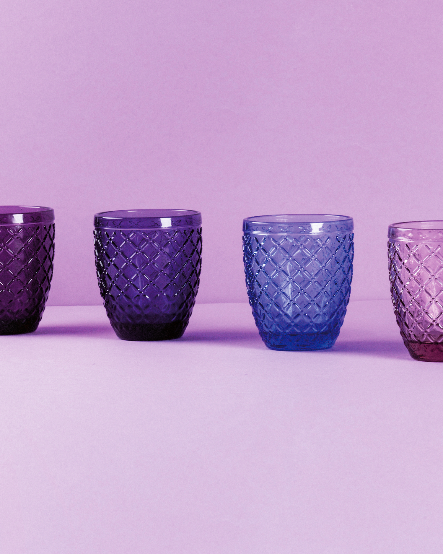 Bicchieri acqua in vetro Castle, provence