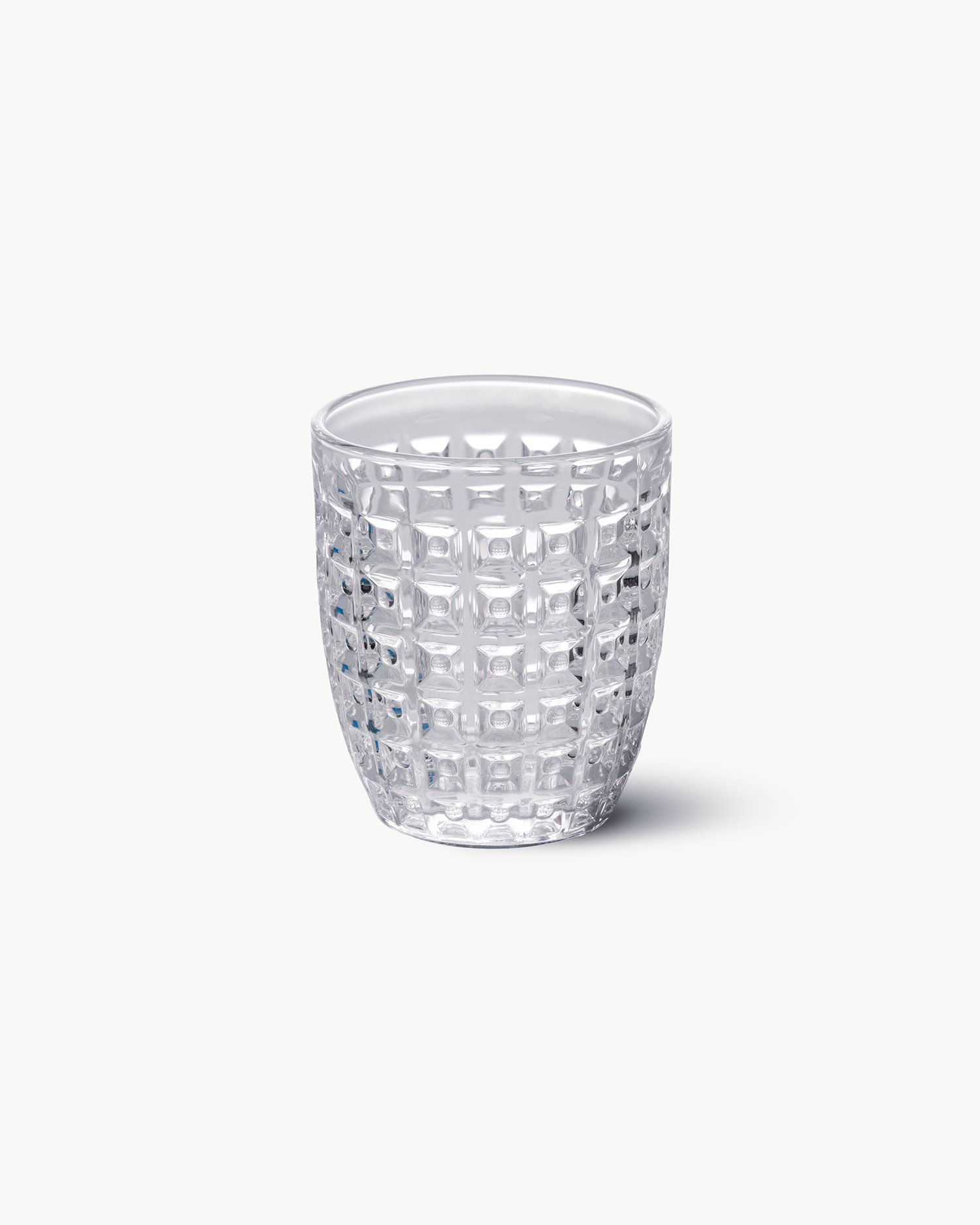 Bicchieri acqua in vetro colorato Geometrie Ocean