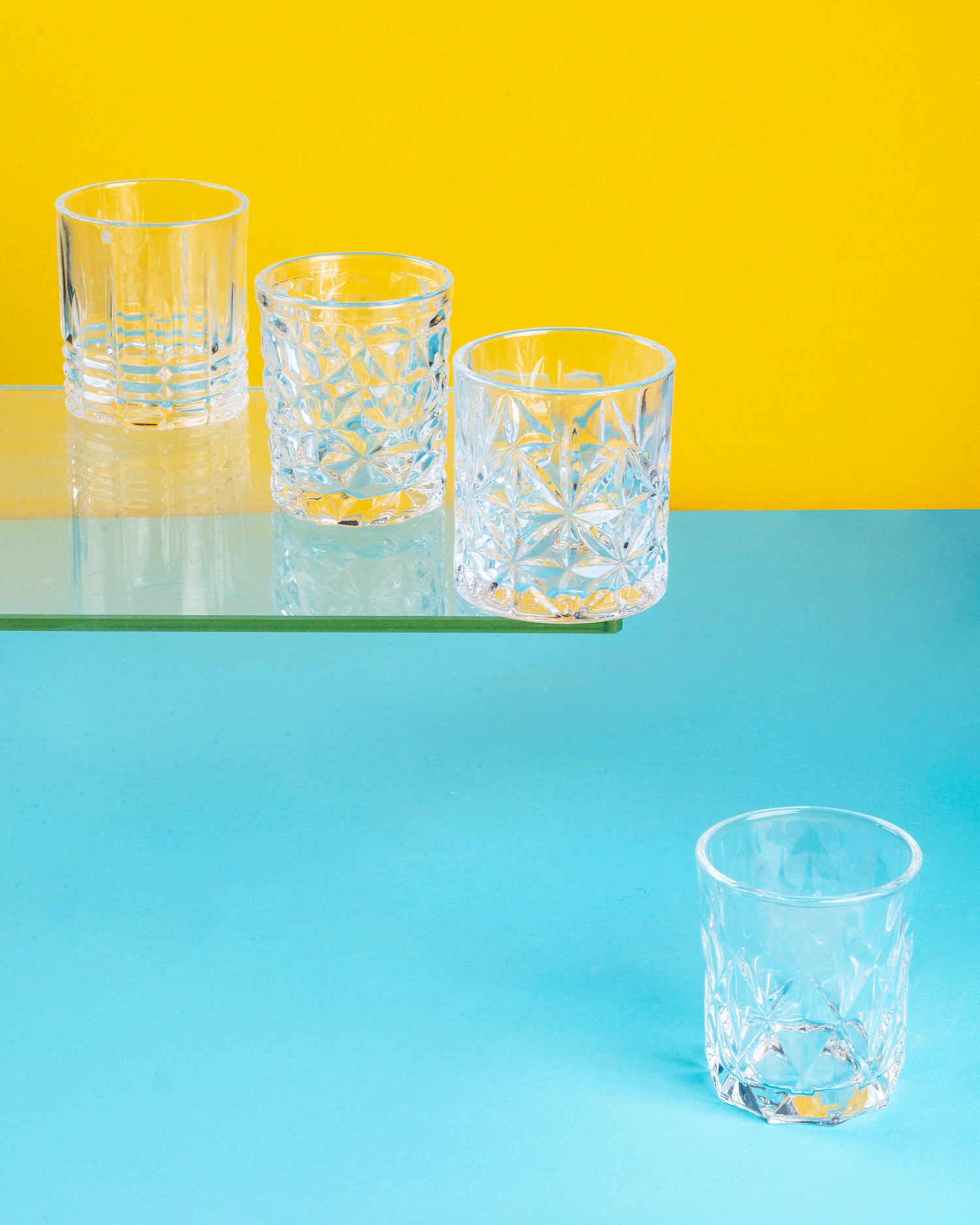 Bicchieri acqua in vetro Glace Classic
