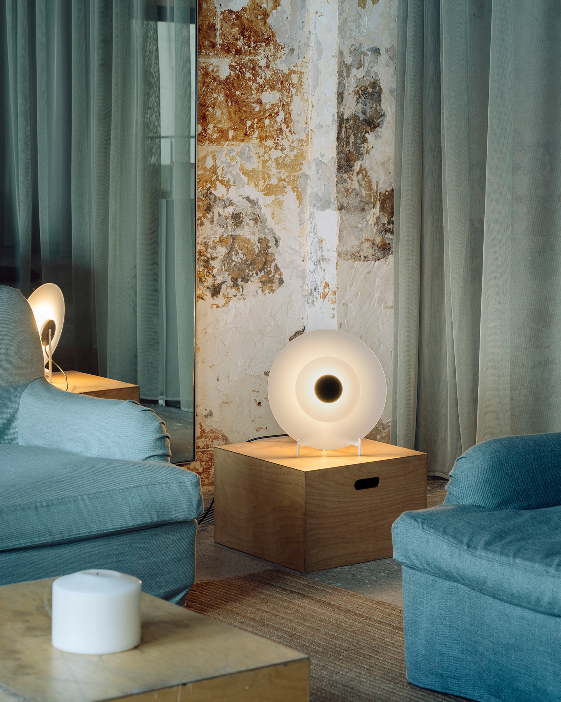 Lampada da tavolo Halos