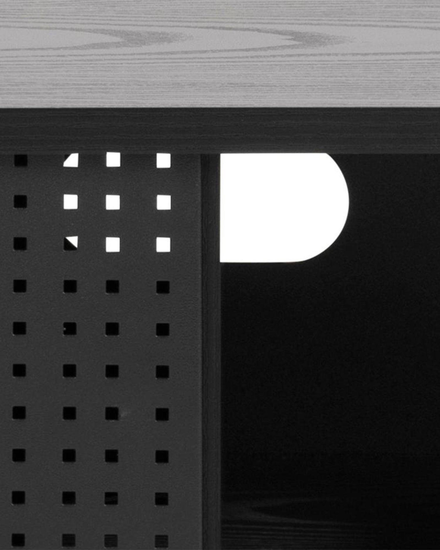 Mobile tv in legno Angus