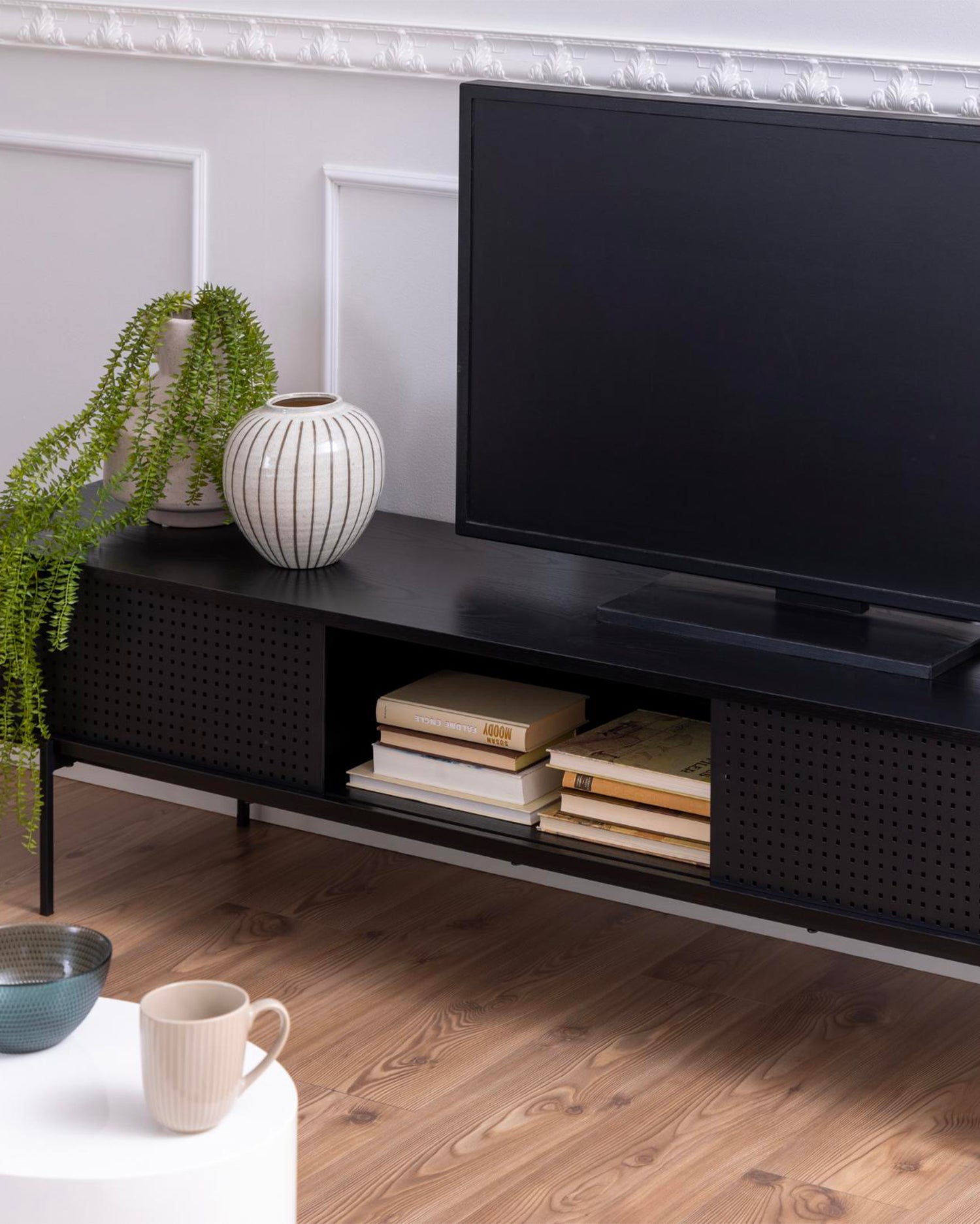 Mobile tv in legno Angus