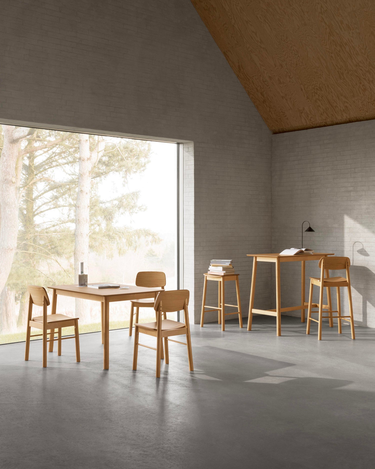 Tavolo da pranzo in legno Barlow