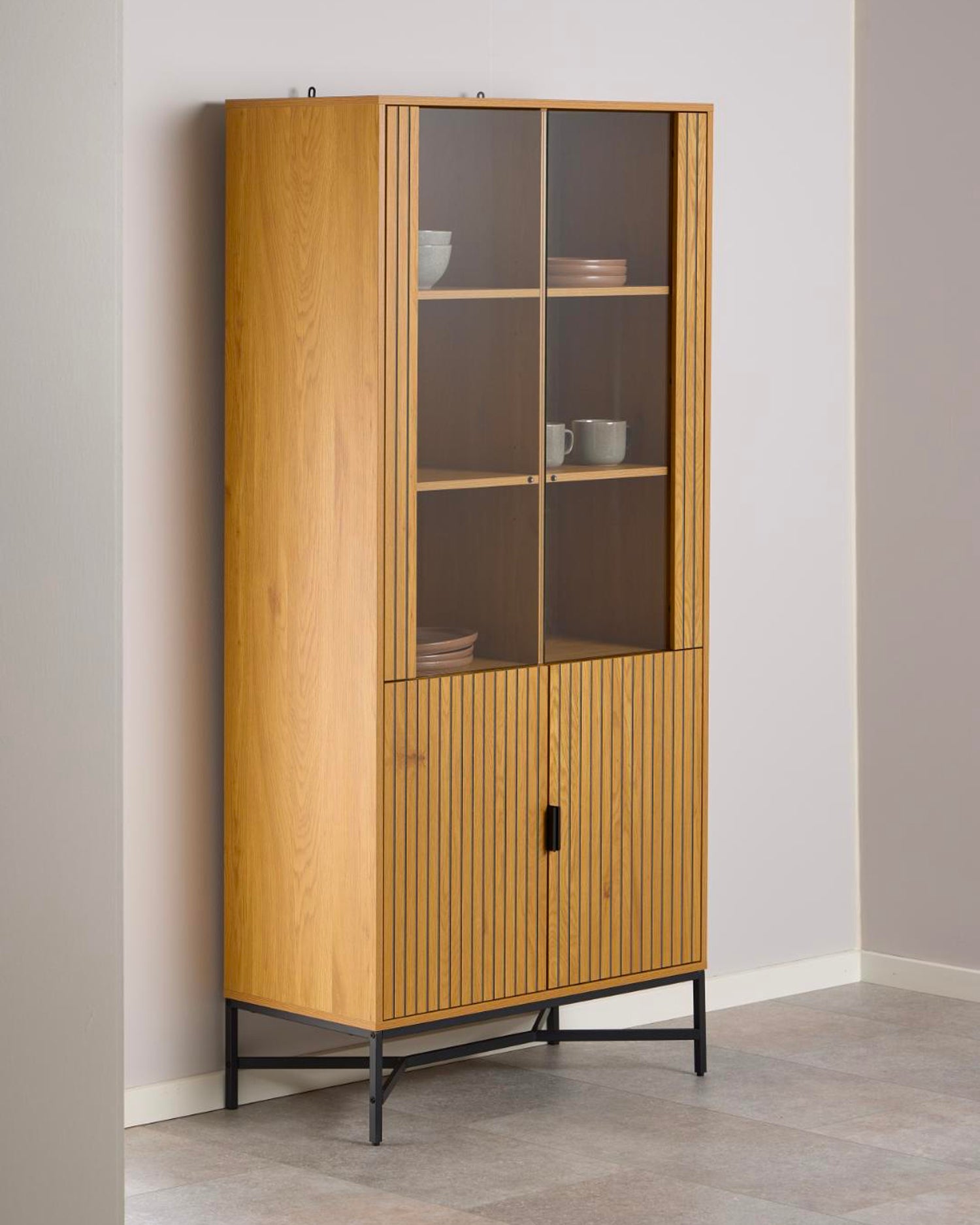 Vetrina in legno Jaipur