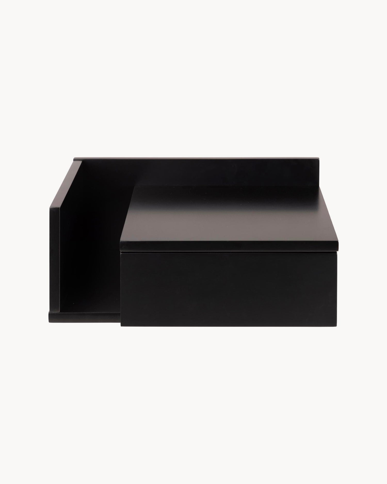Comodino da parete in legno Ashlan