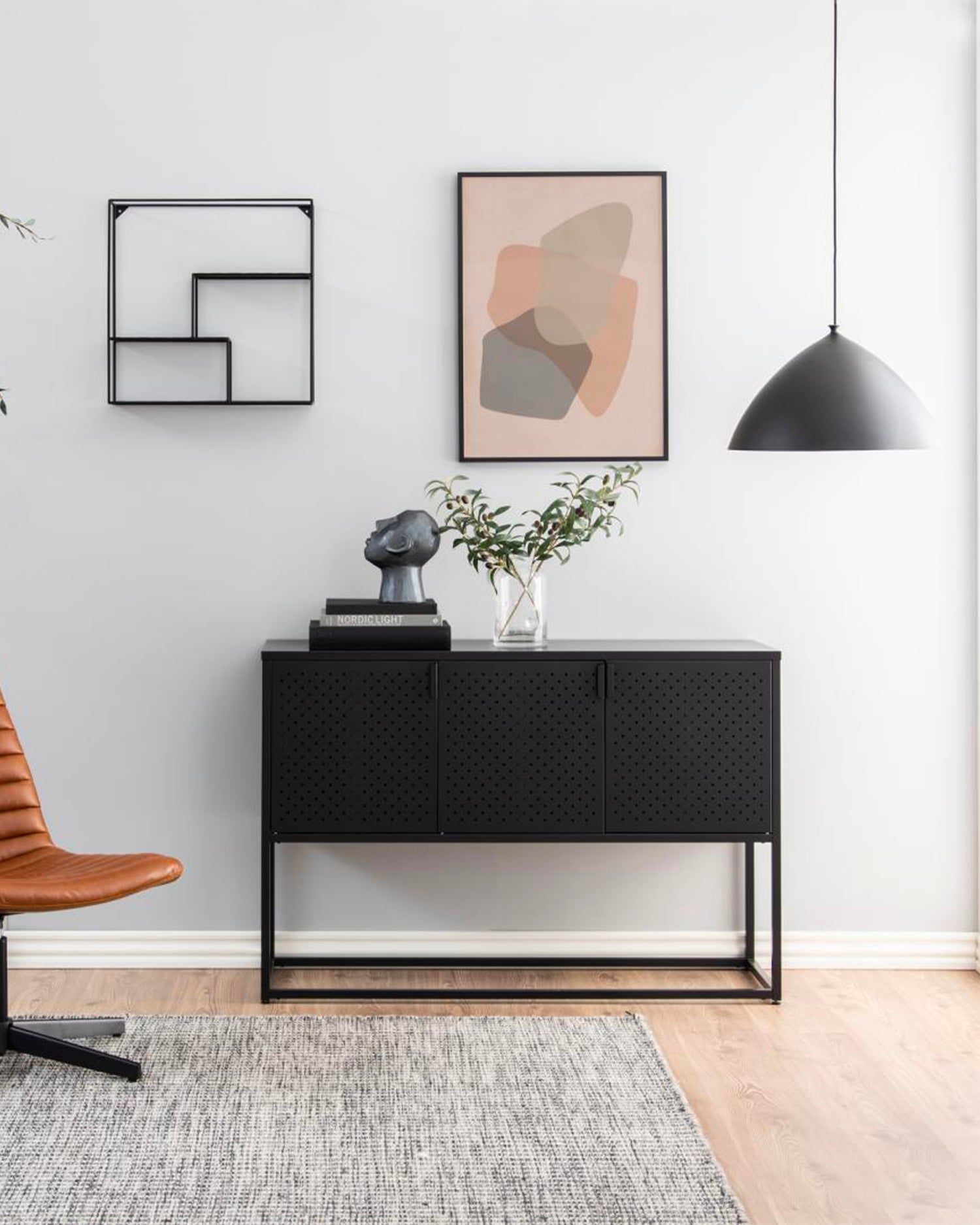 Credenza in metallo Newton