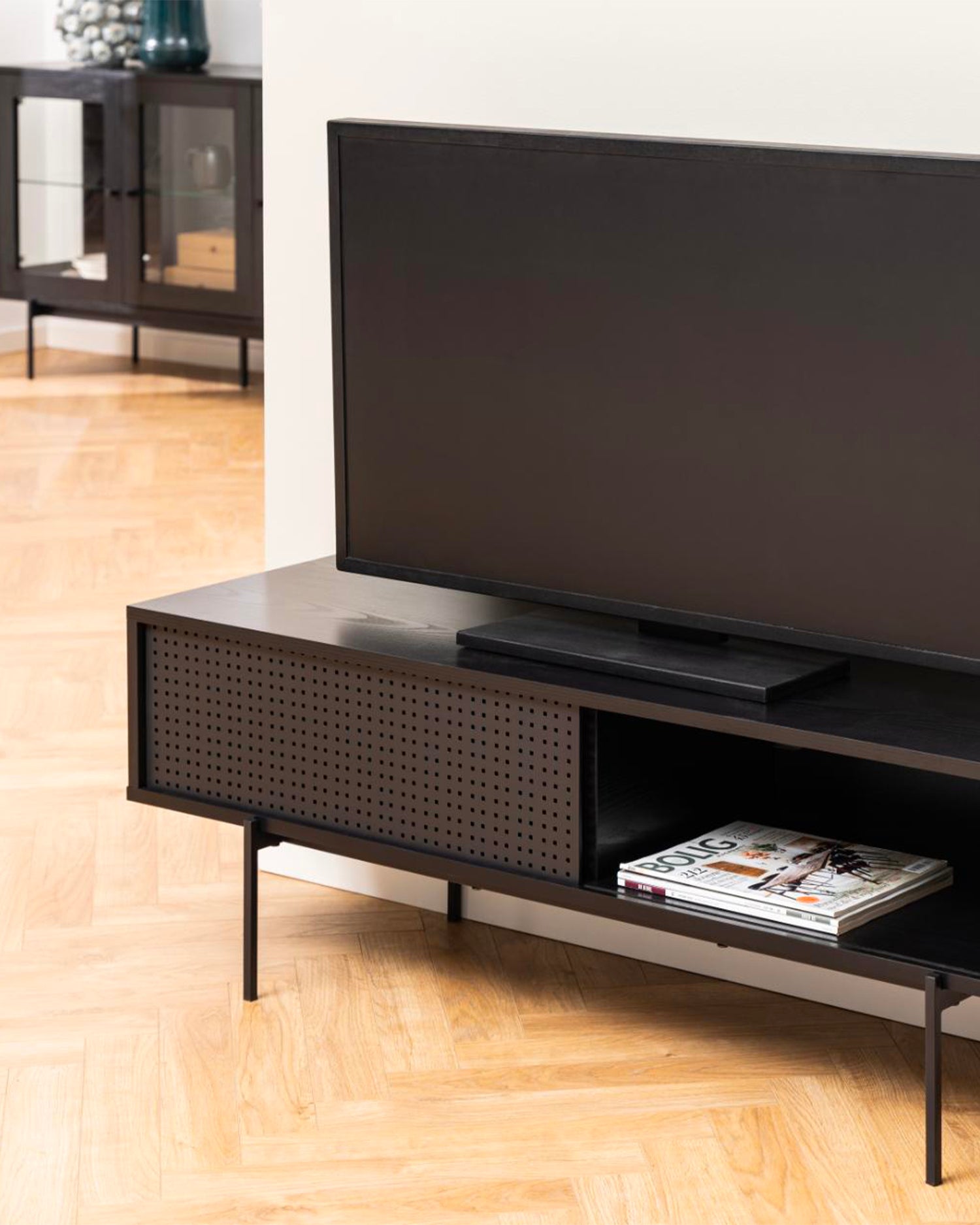 Mobile tv in legno Angus