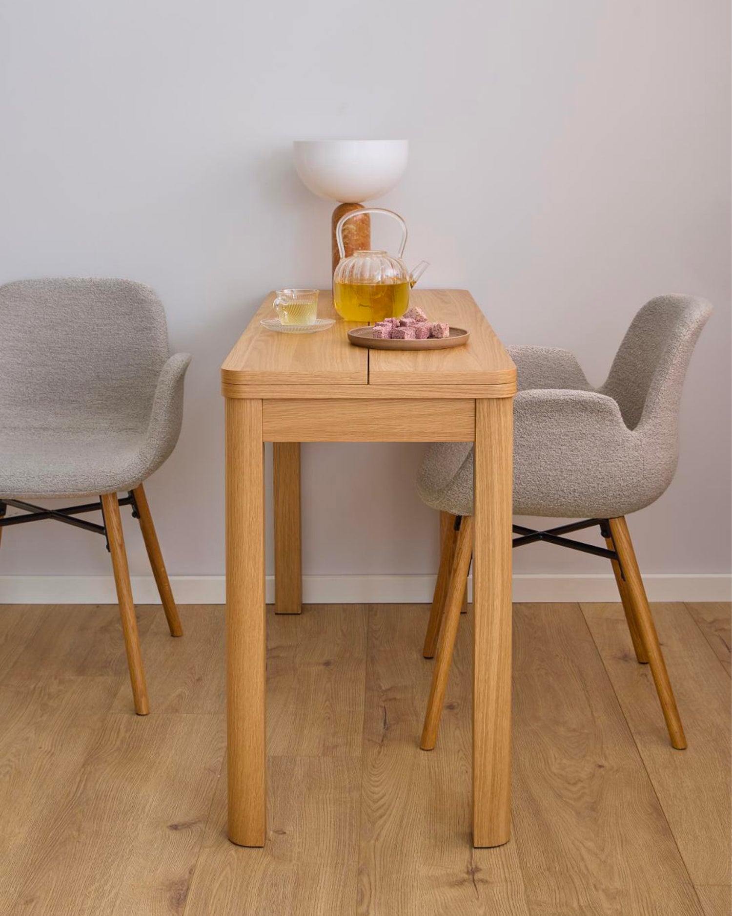 Tavolo da pranzo slim allungabile in legno Southampton